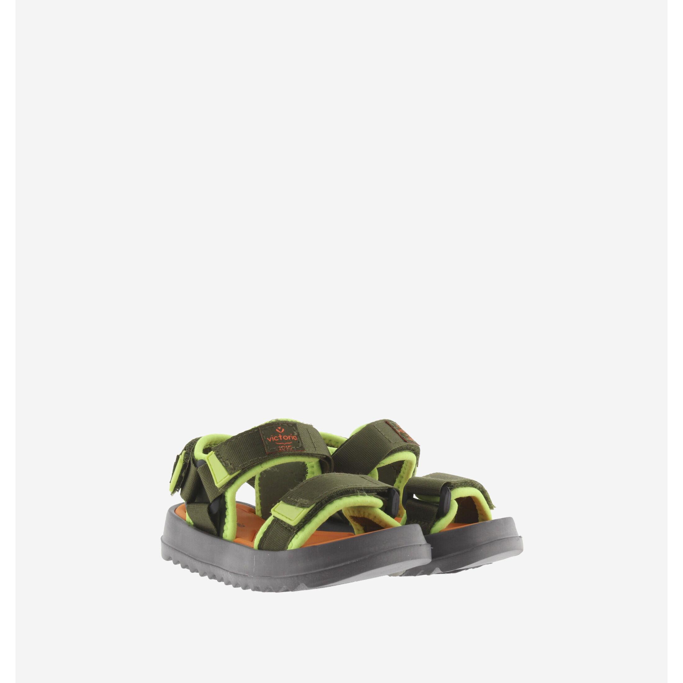 Victoria kindersandalen agosto tiras nylon acolchado