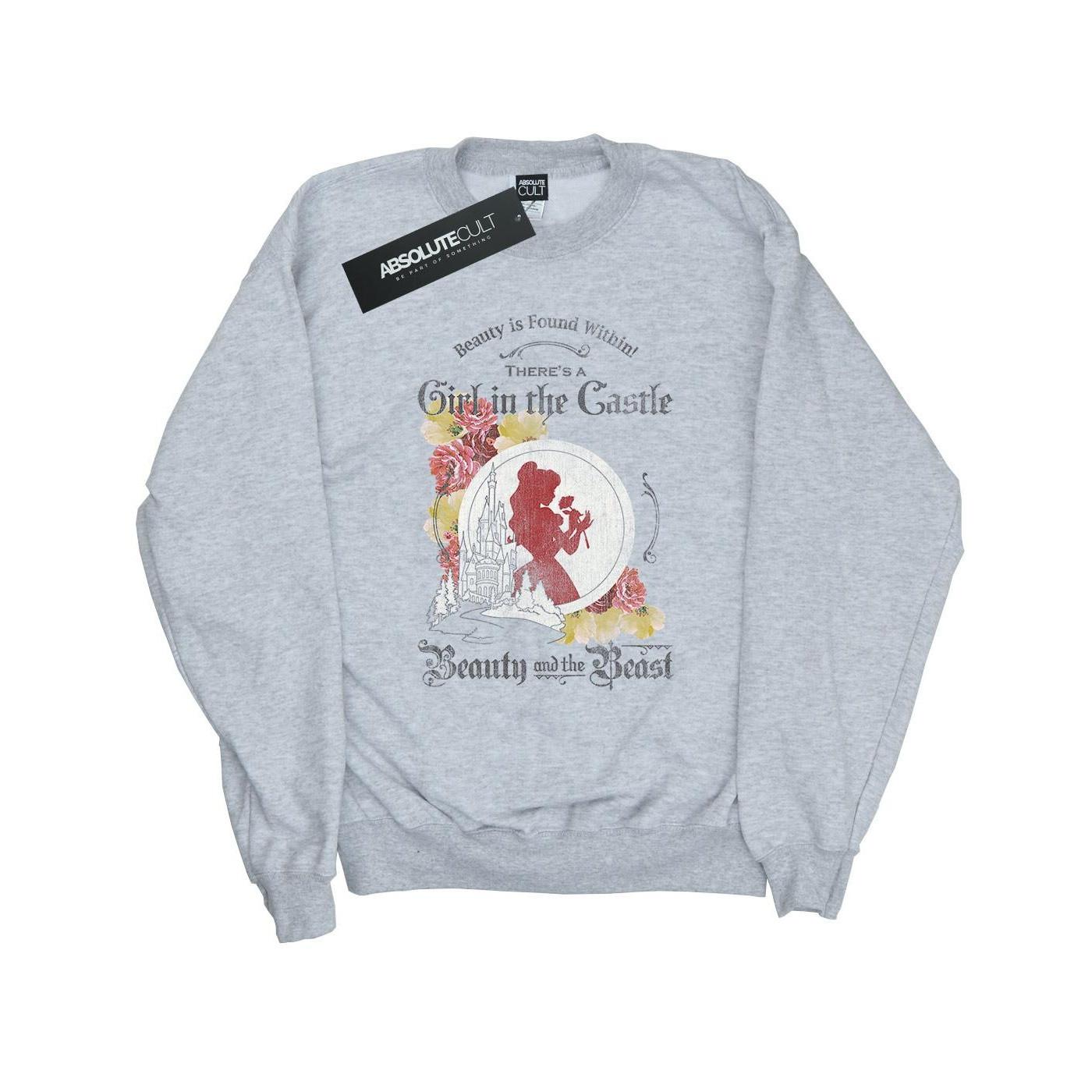 Disney Beauty And The Beast Girl in The Sweatshirt