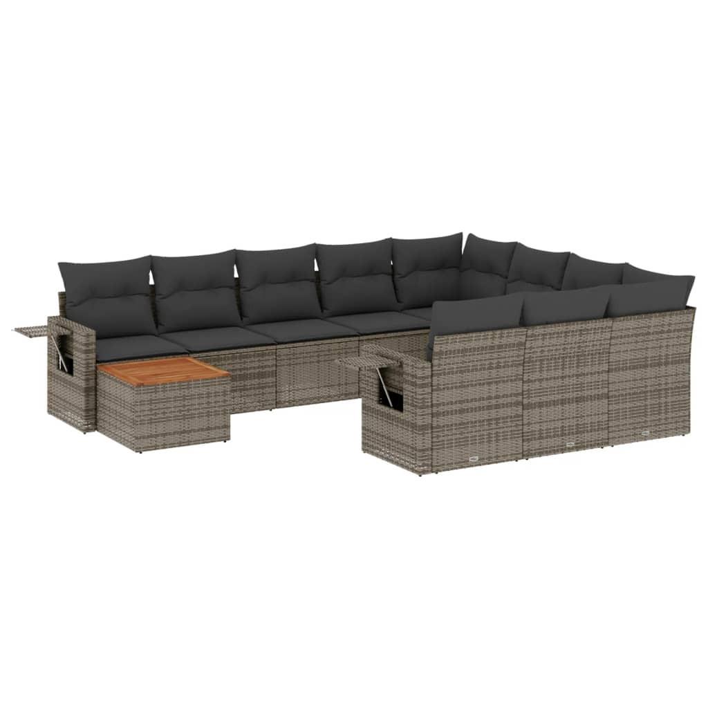 VidaXL Garten sofagarnitur poly-rattan