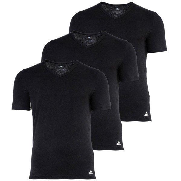 adidas V-Ausschnitt Regular Fit T-Shirt 3er Pack