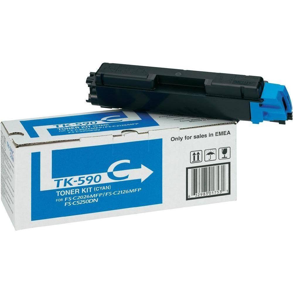 KYOCERA KYOCERA Toner-Modul cyan TK-590C FS-C2026/2126 5000 Seiten