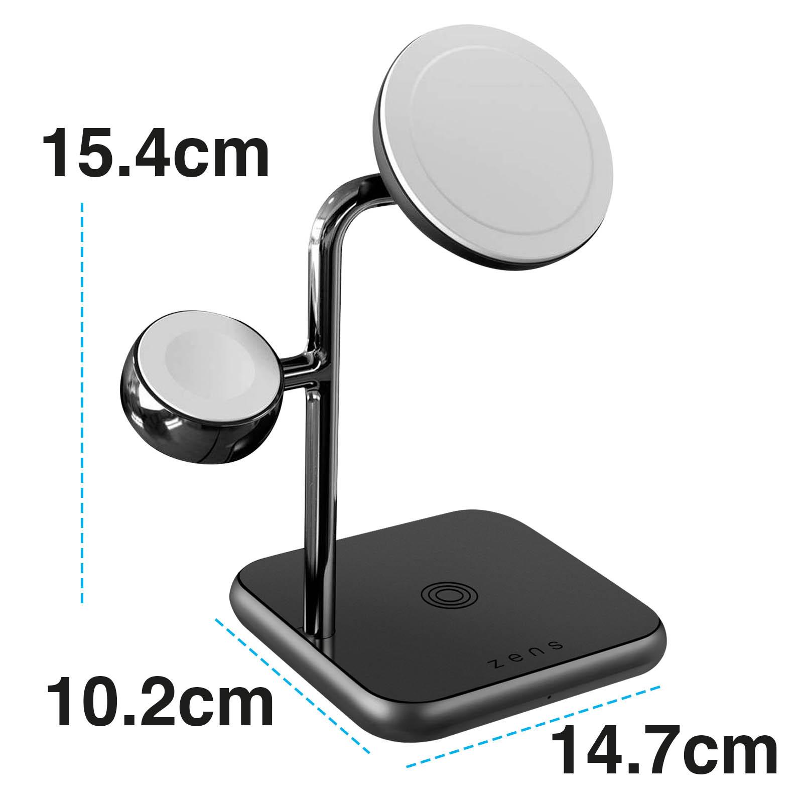 Zens 4-in-1 kabellose Station Zens Schwarz