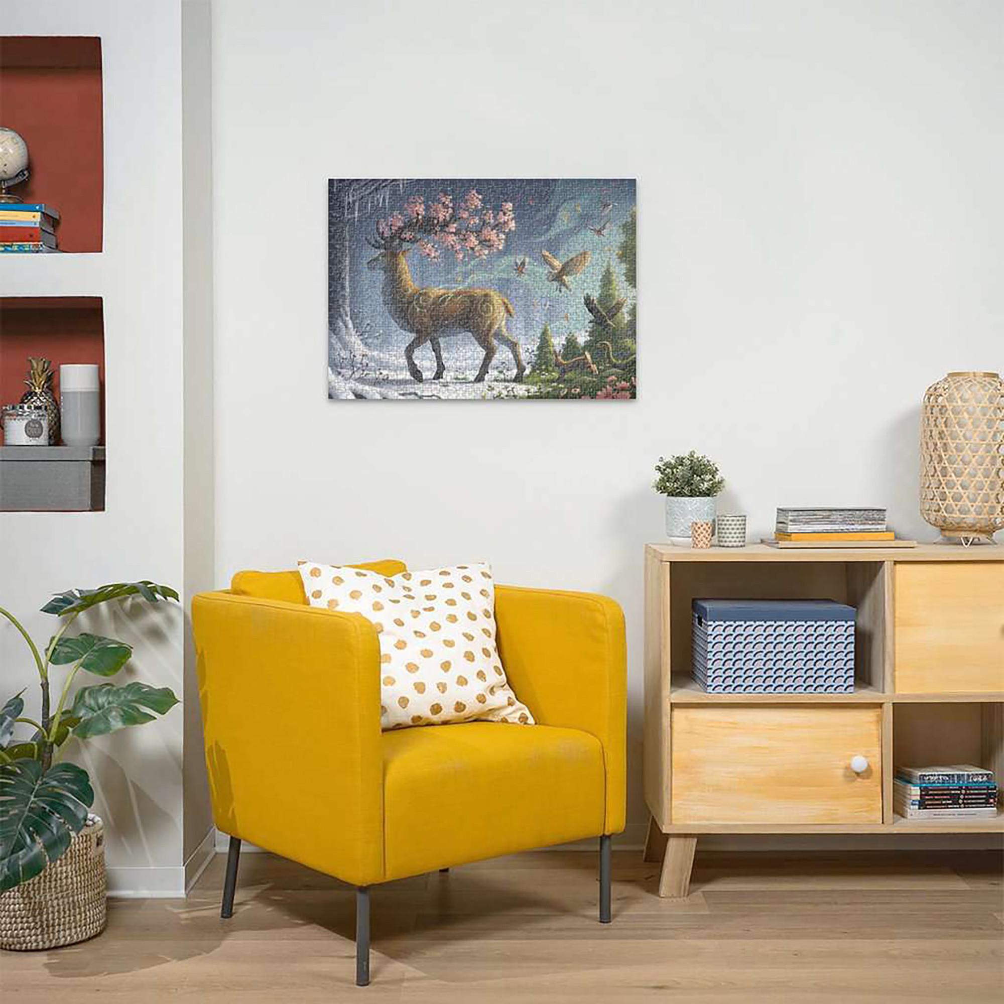 Ravensburger Puzzle Der Hirsch als Frühlingsbote, 1000 Teile