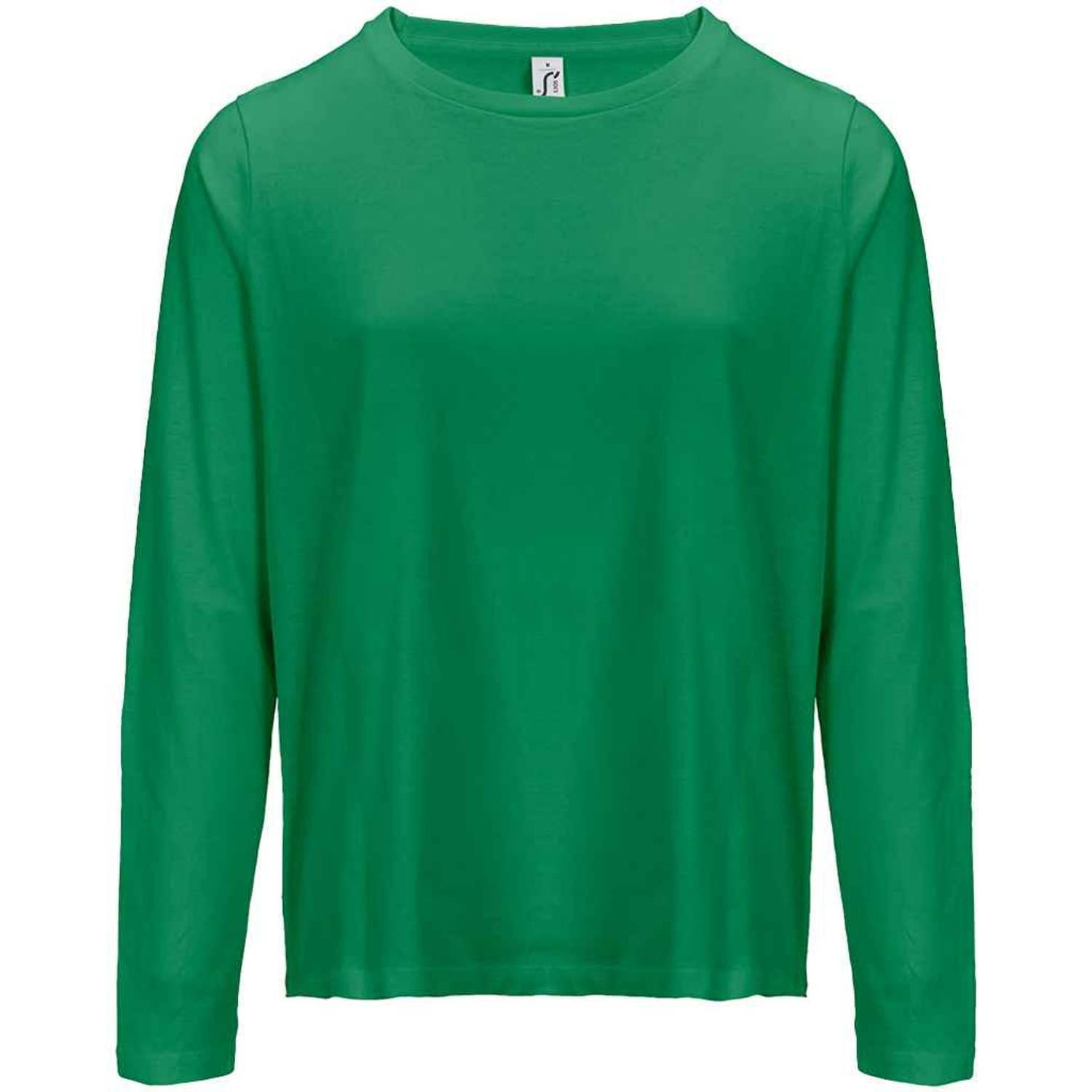 SOLS Monarch Langarm-T-Shirt