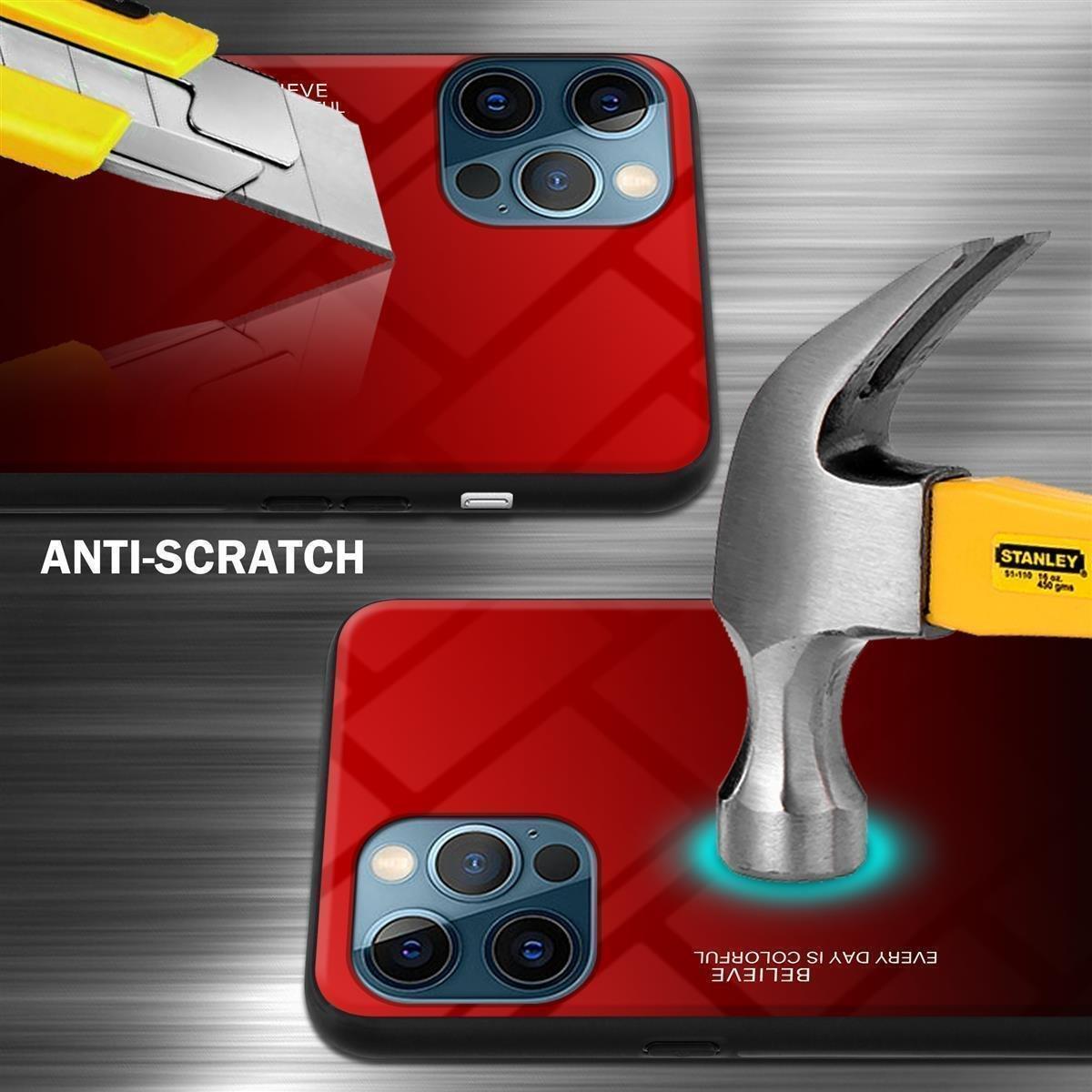 Cadorabo Hülle für Apple iPhone 12 12 PRO Zweifarbig