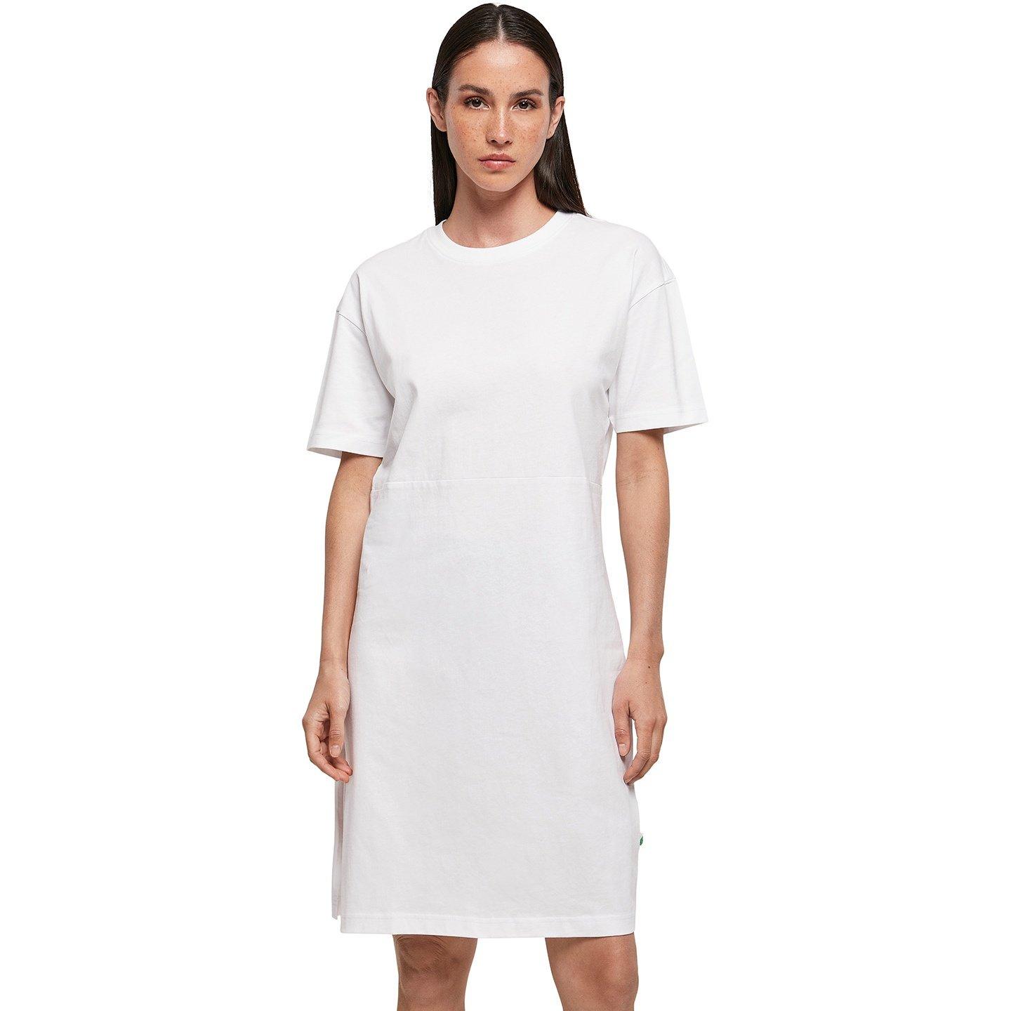 Build Your Own T-Shirt Kleid mit geschlitztem Saum