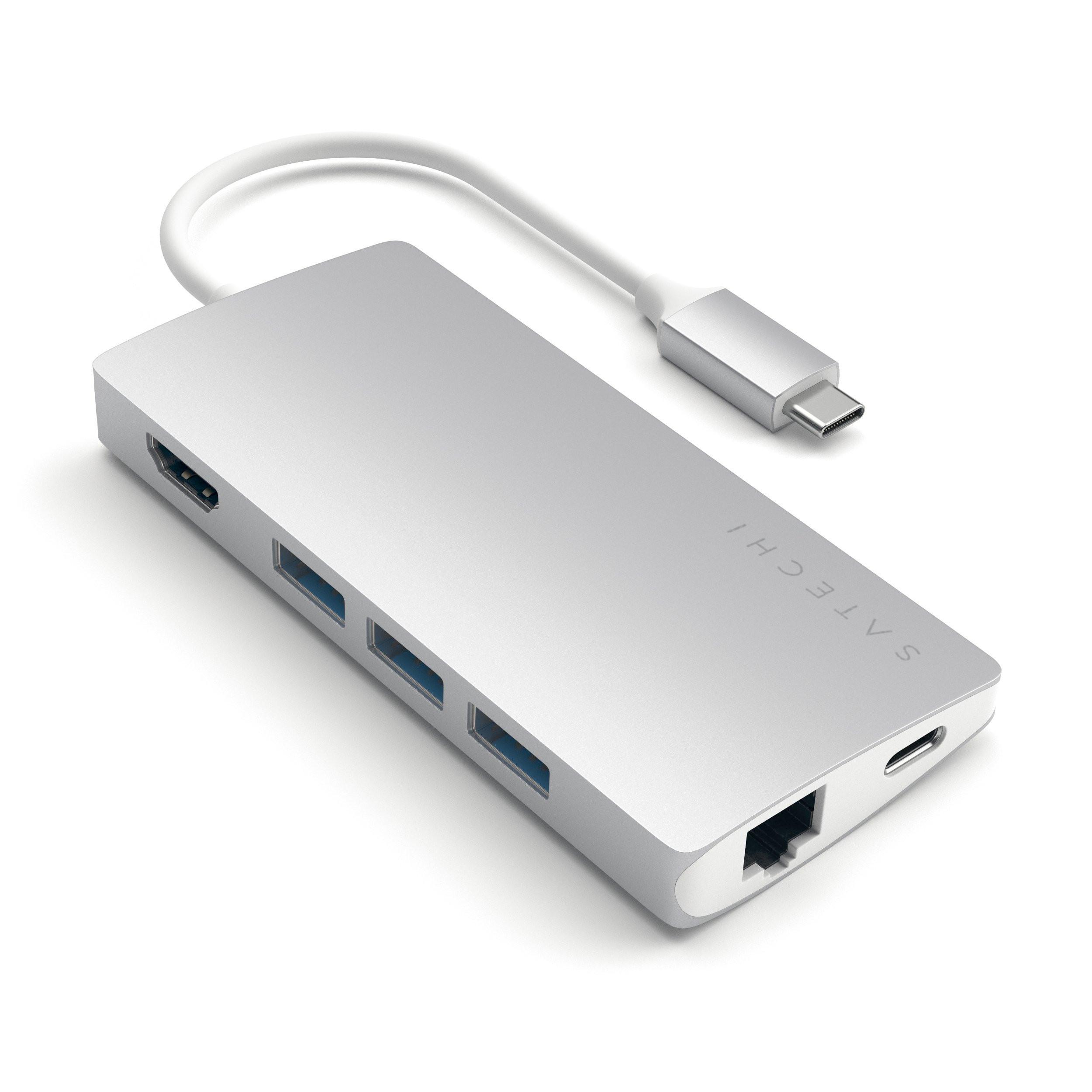 SATECHI USB-C Alu Multiport Hub