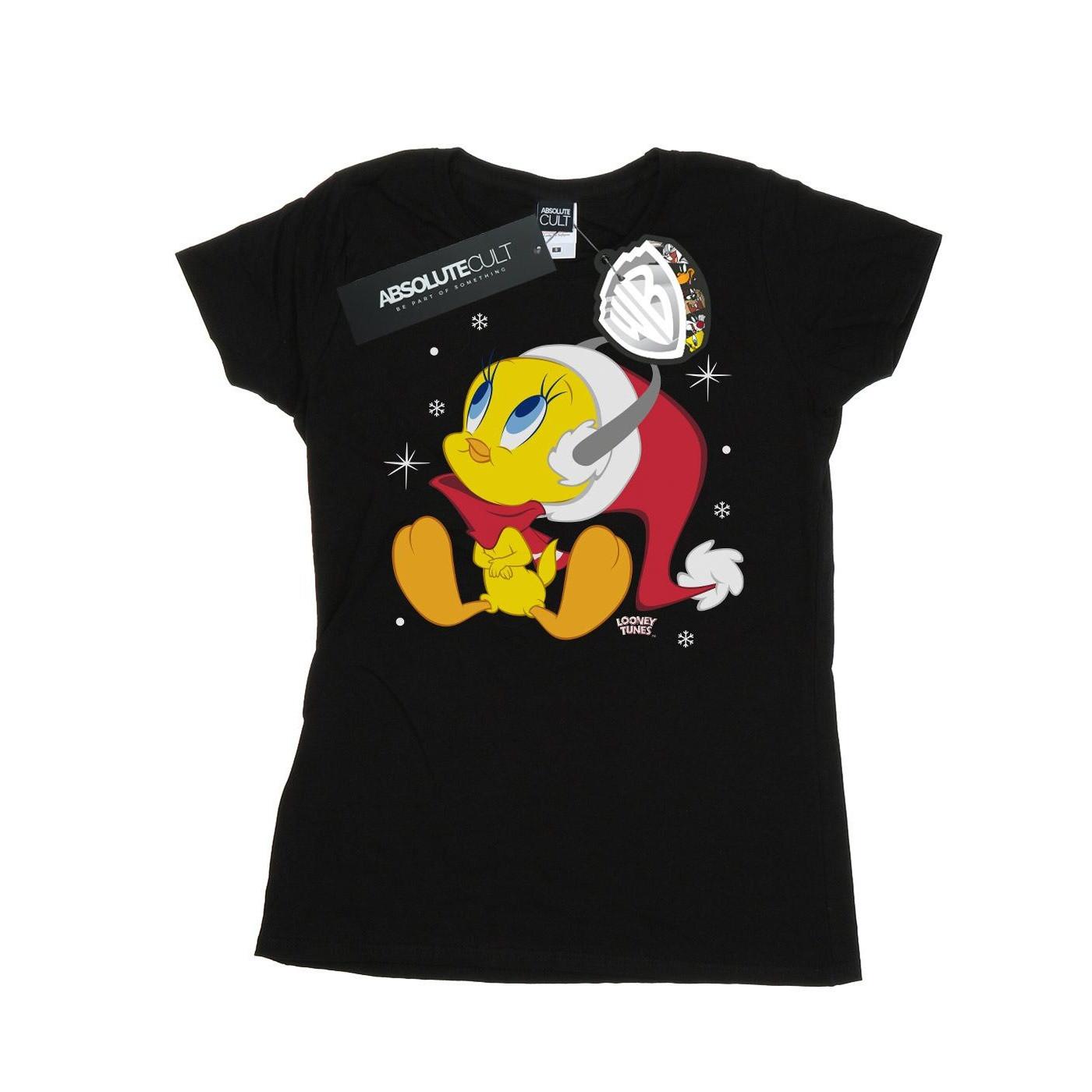 LOONEY TUNES Tweety Christmas Print T-Shirt