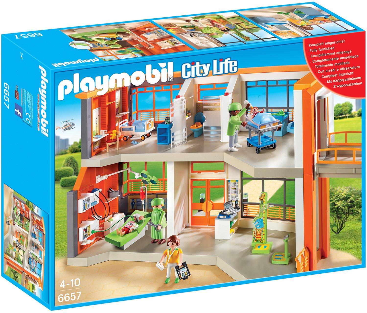 Playmobil 6657 Kinderklinik mit Einrichtung