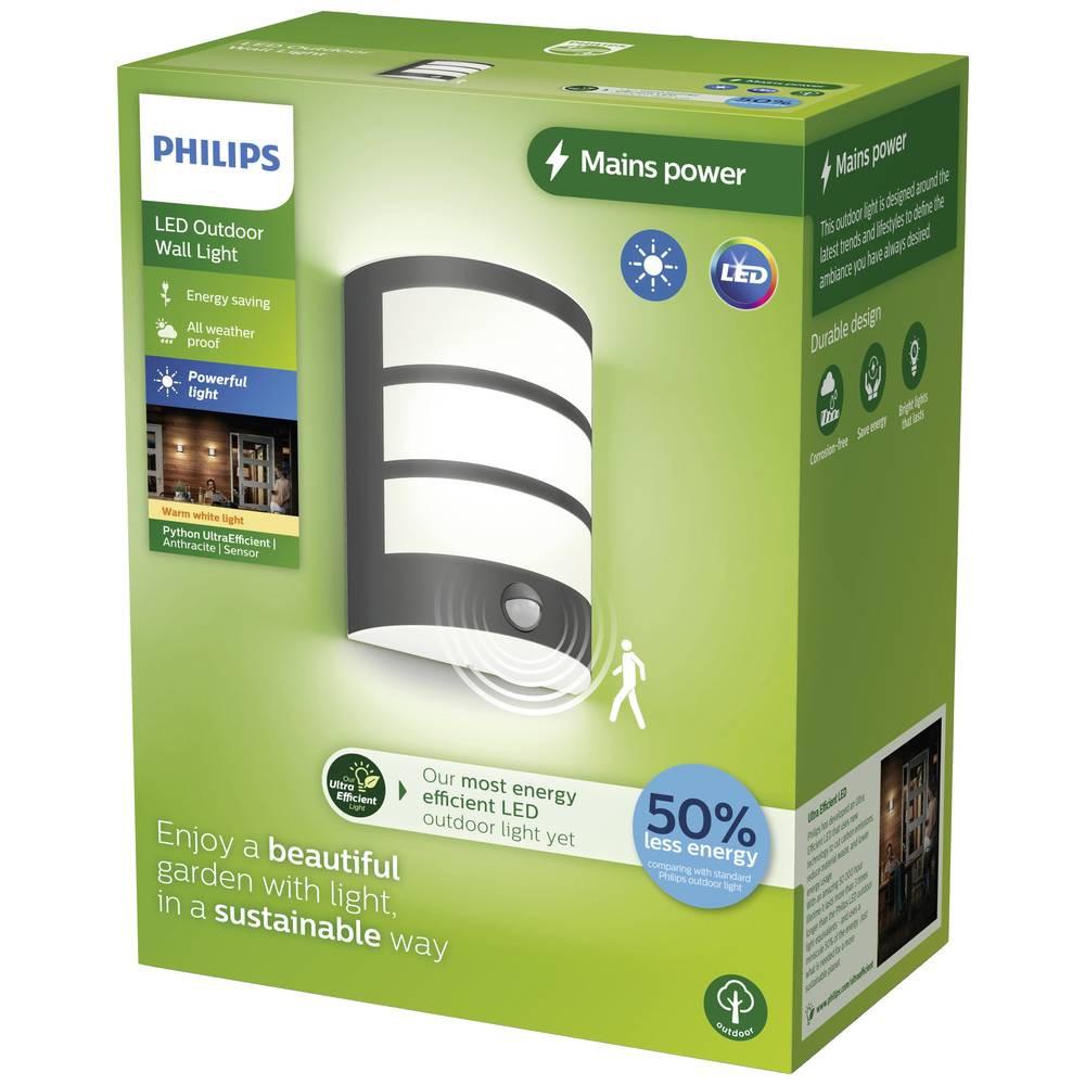 Philips Lighting Philips Outdoor Ultra-Efficient Python Wandleuchte 3.8W
