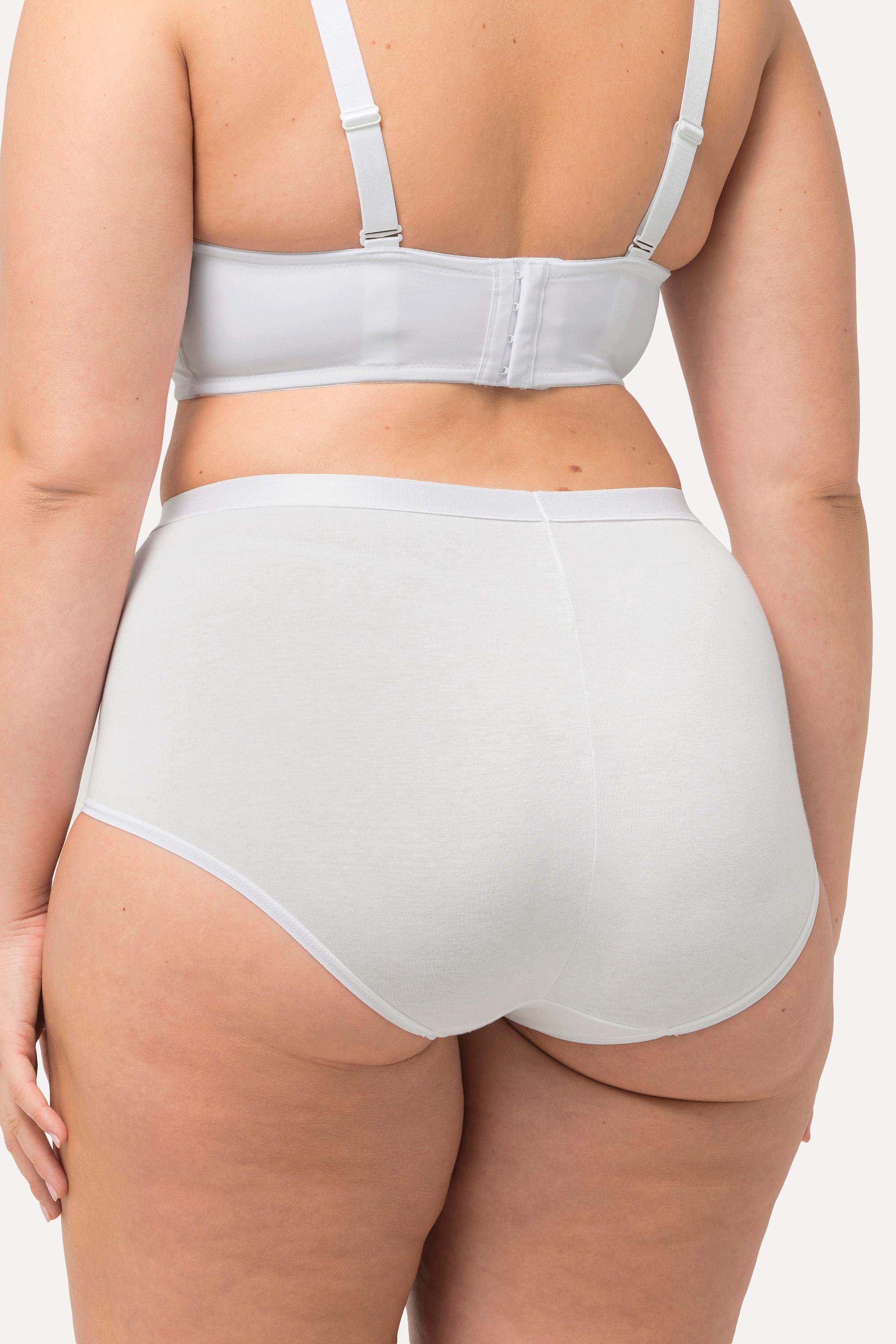 Ulla Popken Bodyforming-Taillenslip, Satinblenden, Shapewear