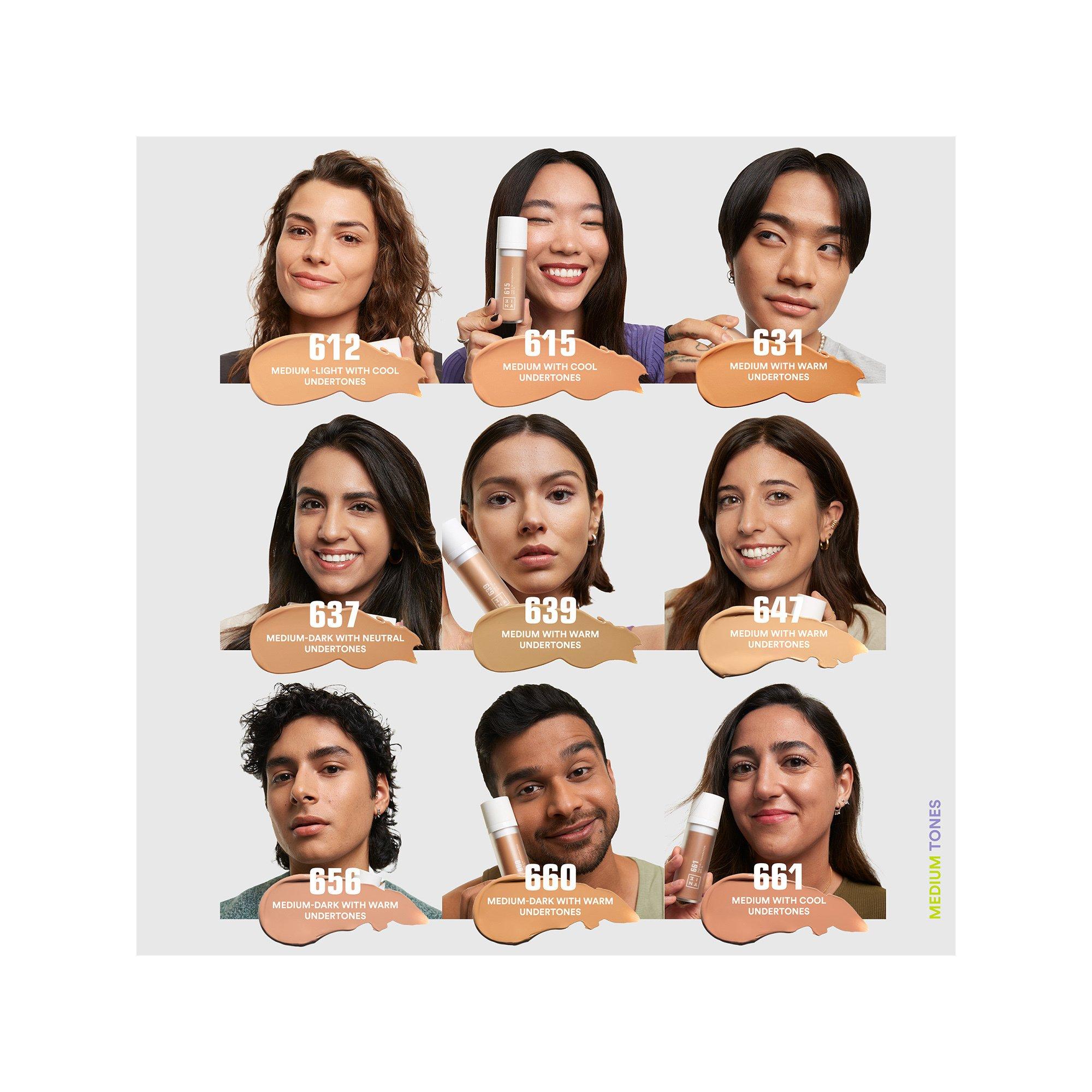 3INA The 3 in 1 Foundation 612