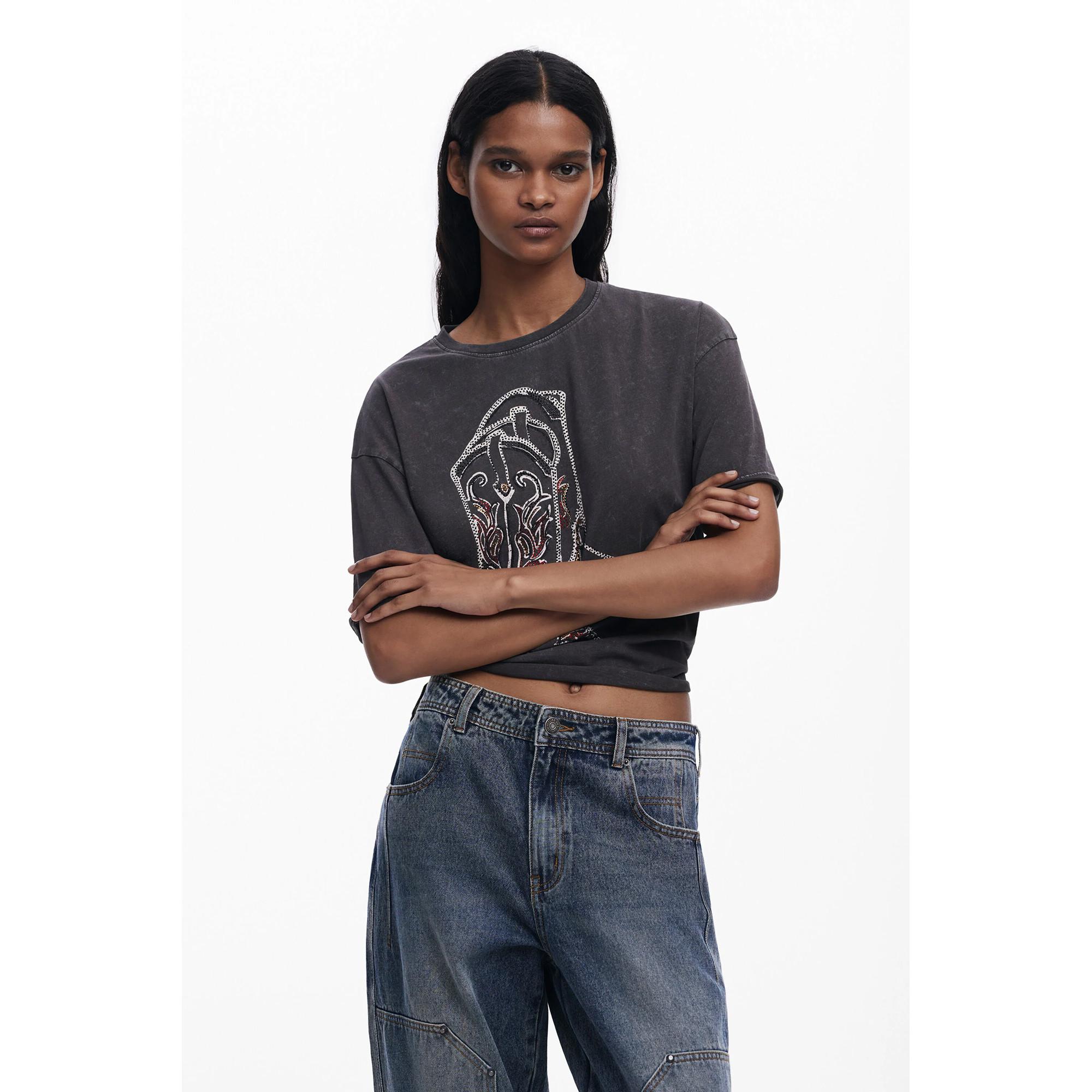 Desigual Boyfriend Used Look Jeans