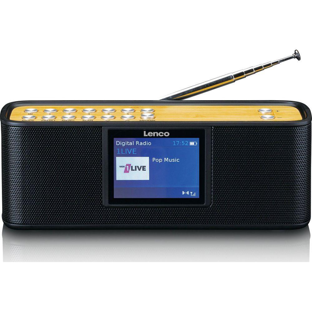 Lenco DAB+ Radio PDR-045BK ,