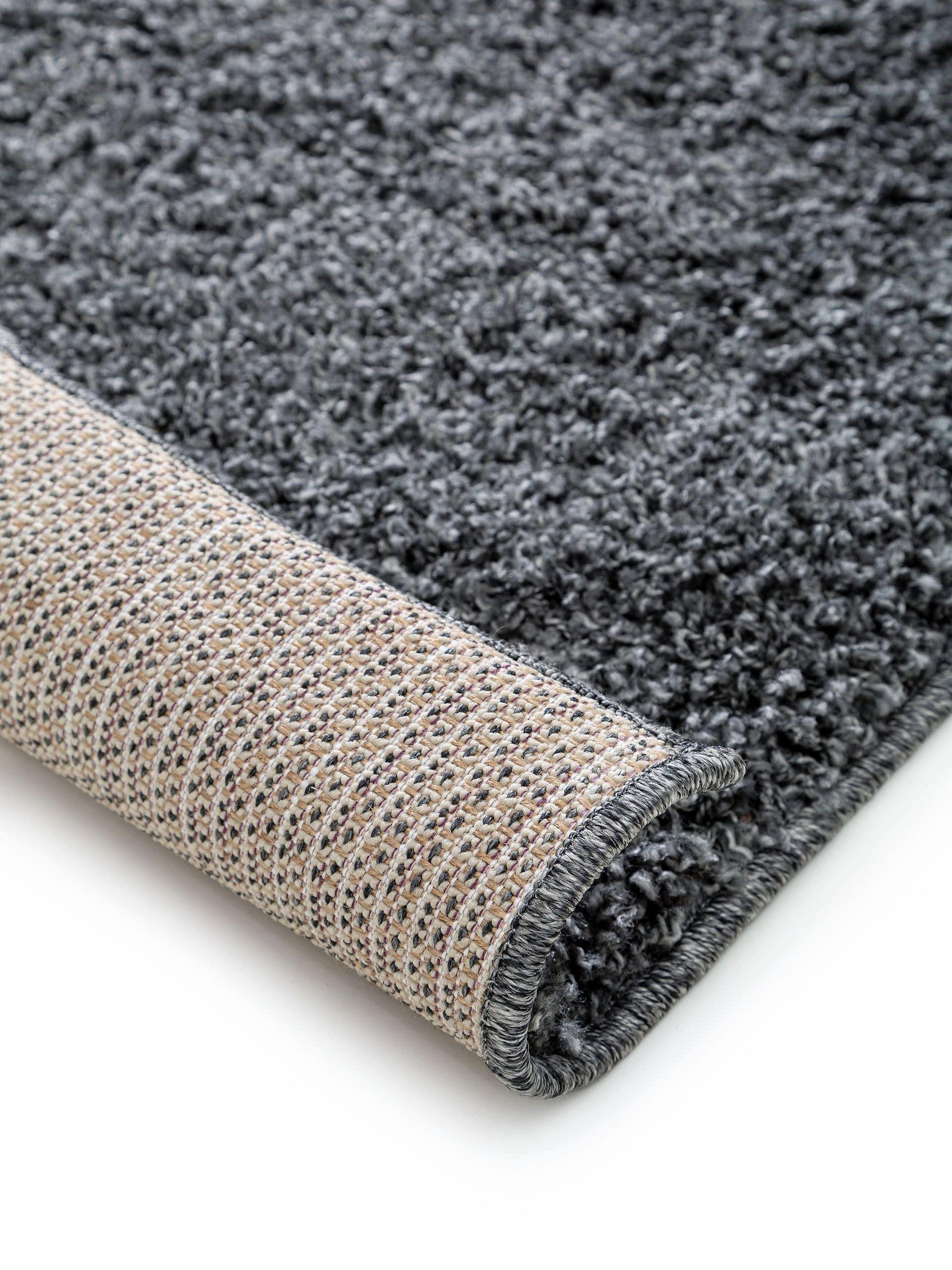 Benuta Hochflorteppich Soho Grau