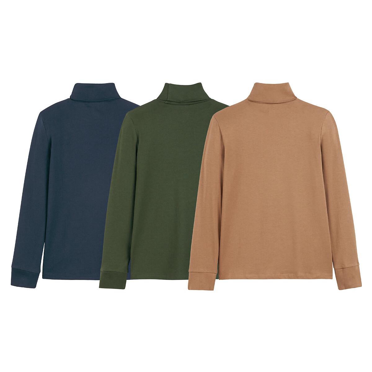 La Redoute Collections 3er-Pack Rollkragen-Shirts zum Unterziehen