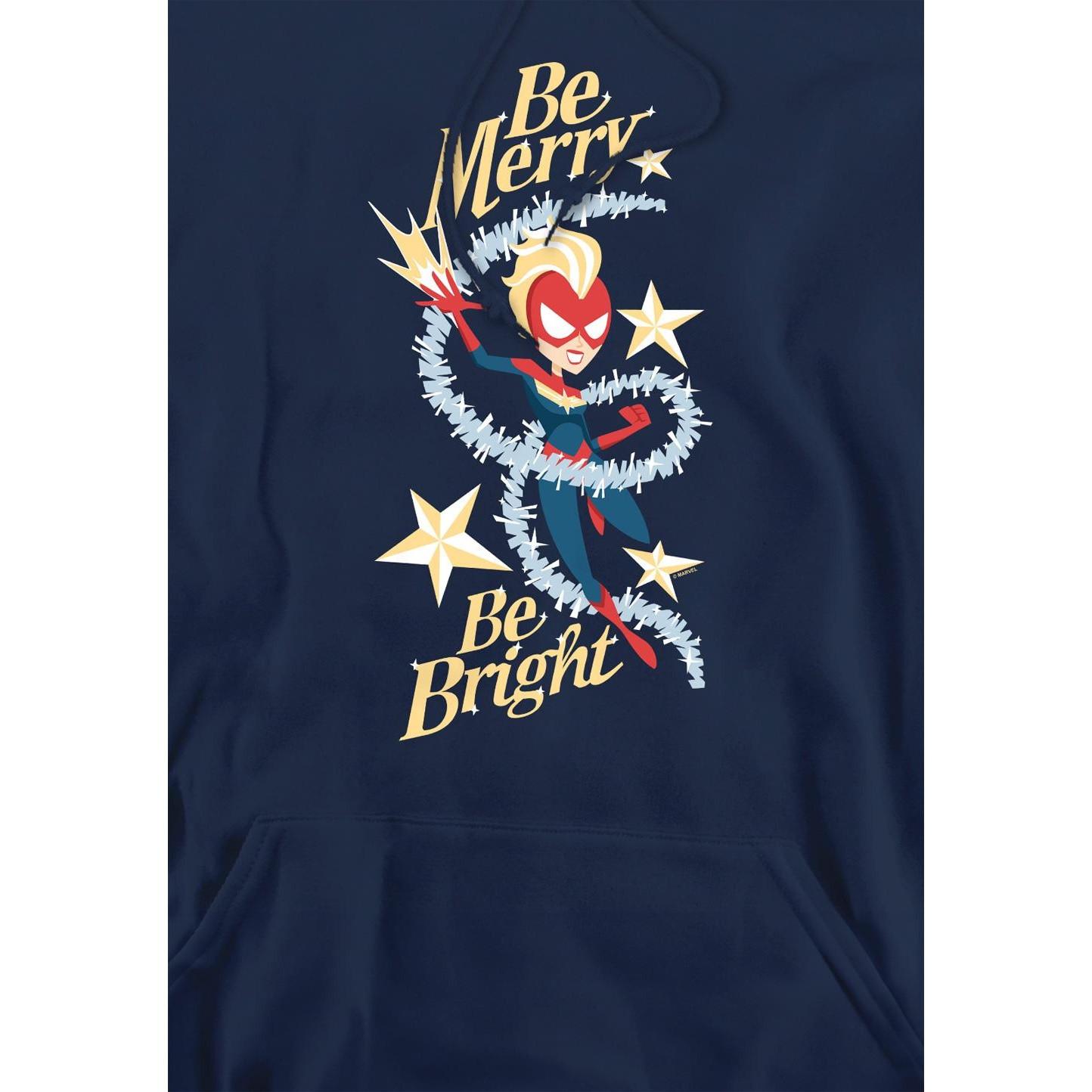 Captain Marvel Be Merry Be Bright Kapuzenpullover