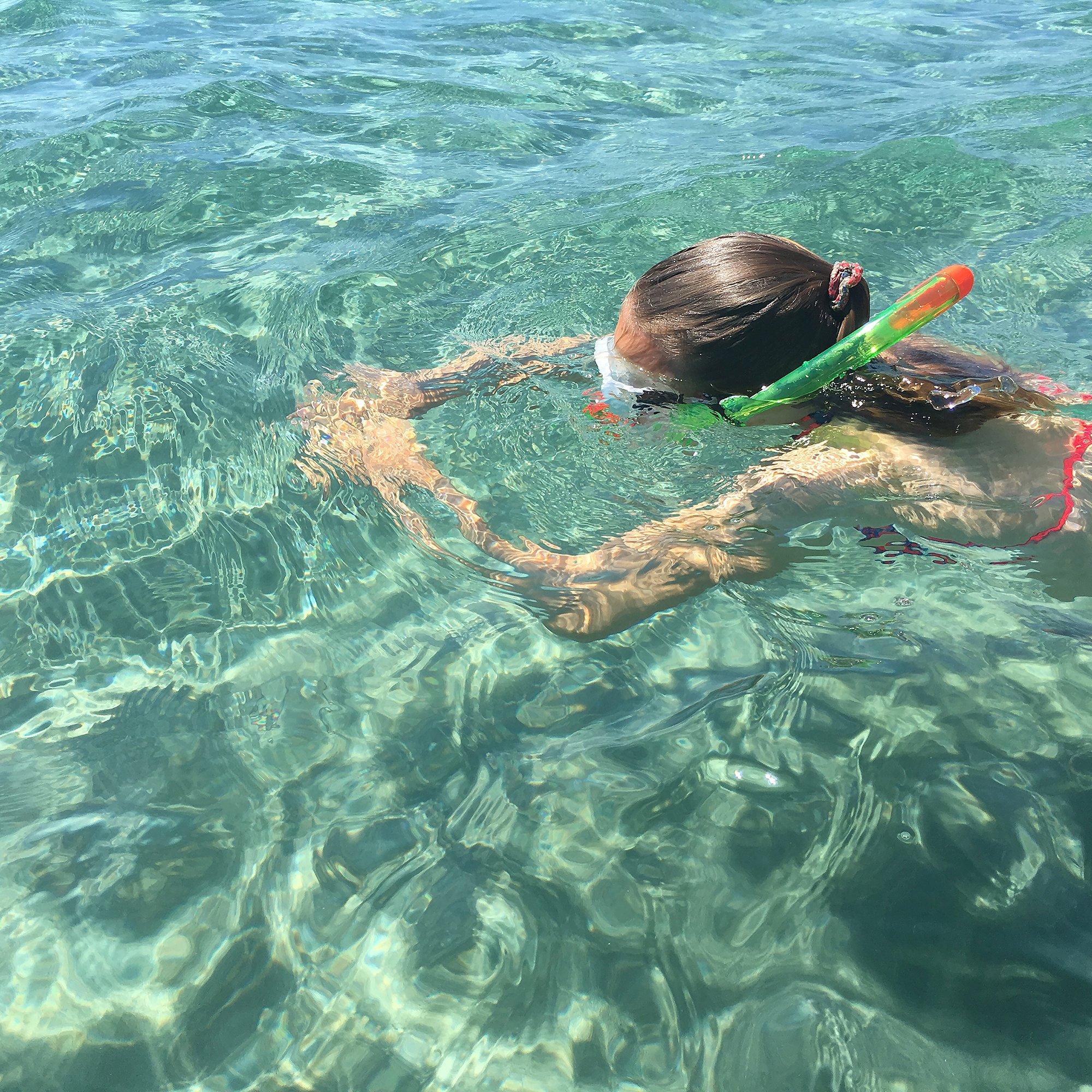 SCHILDKRÖT Kinder-Schnorchelset Bermuda mit Brille, Schnorchel, Flossen