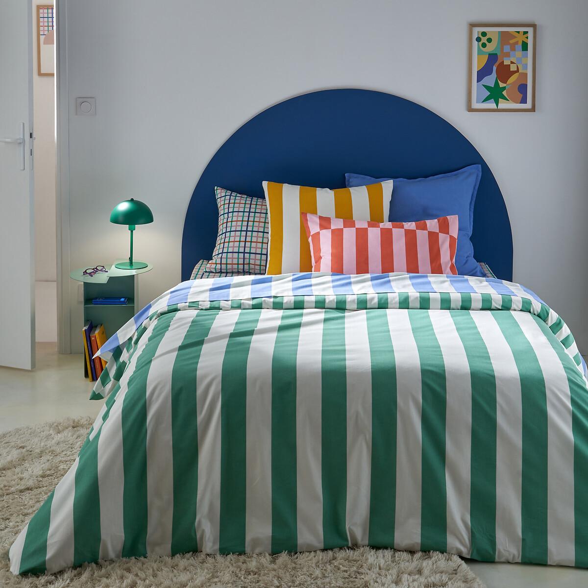 La Redoute Intérieurs Kissenbezug Tabaka mit 50% recycelter Baumwolle