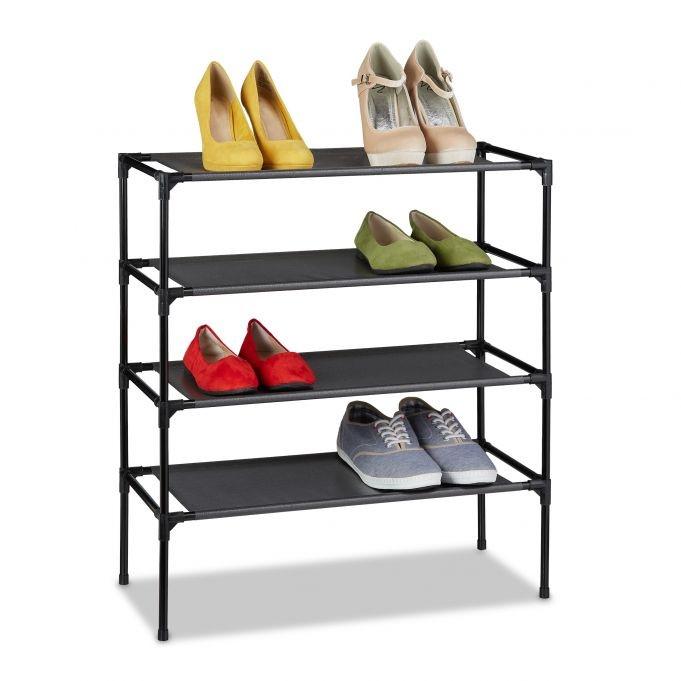 B2X Stecksystem für Schuhregale 4 Ebenen