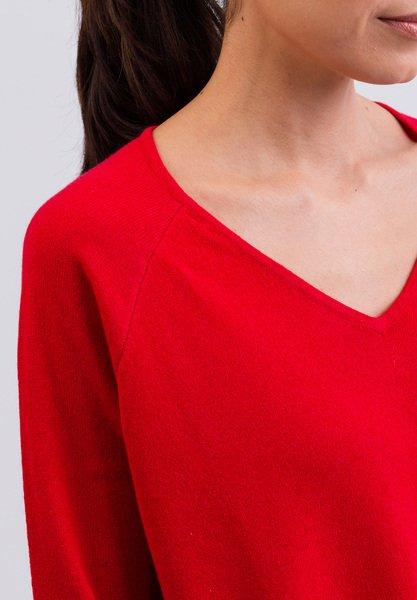 CASH-MERE.CH Pullover mit Seitenschlitzen