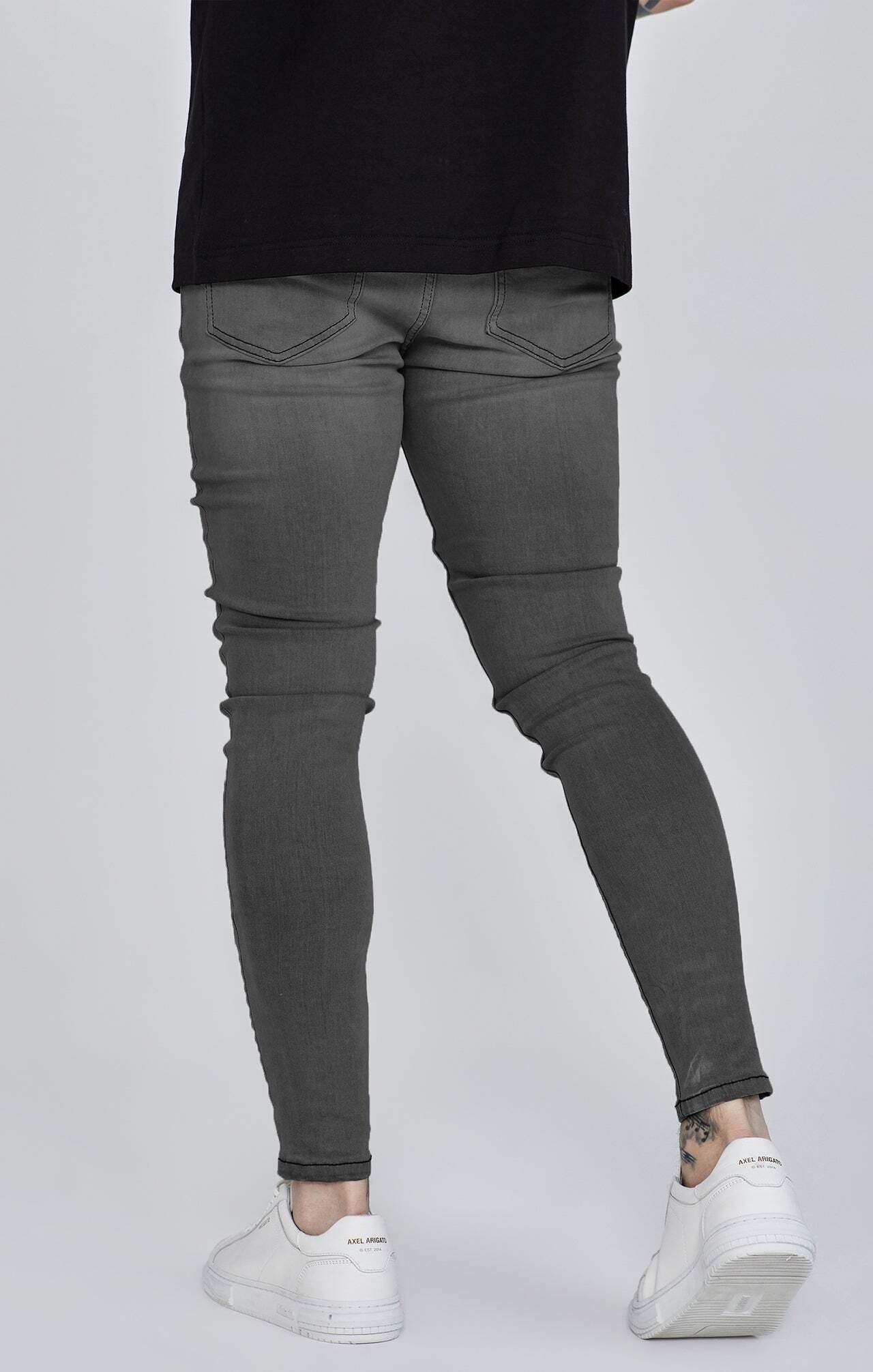 Sik Silk Distressed Skinny Fit Jeans