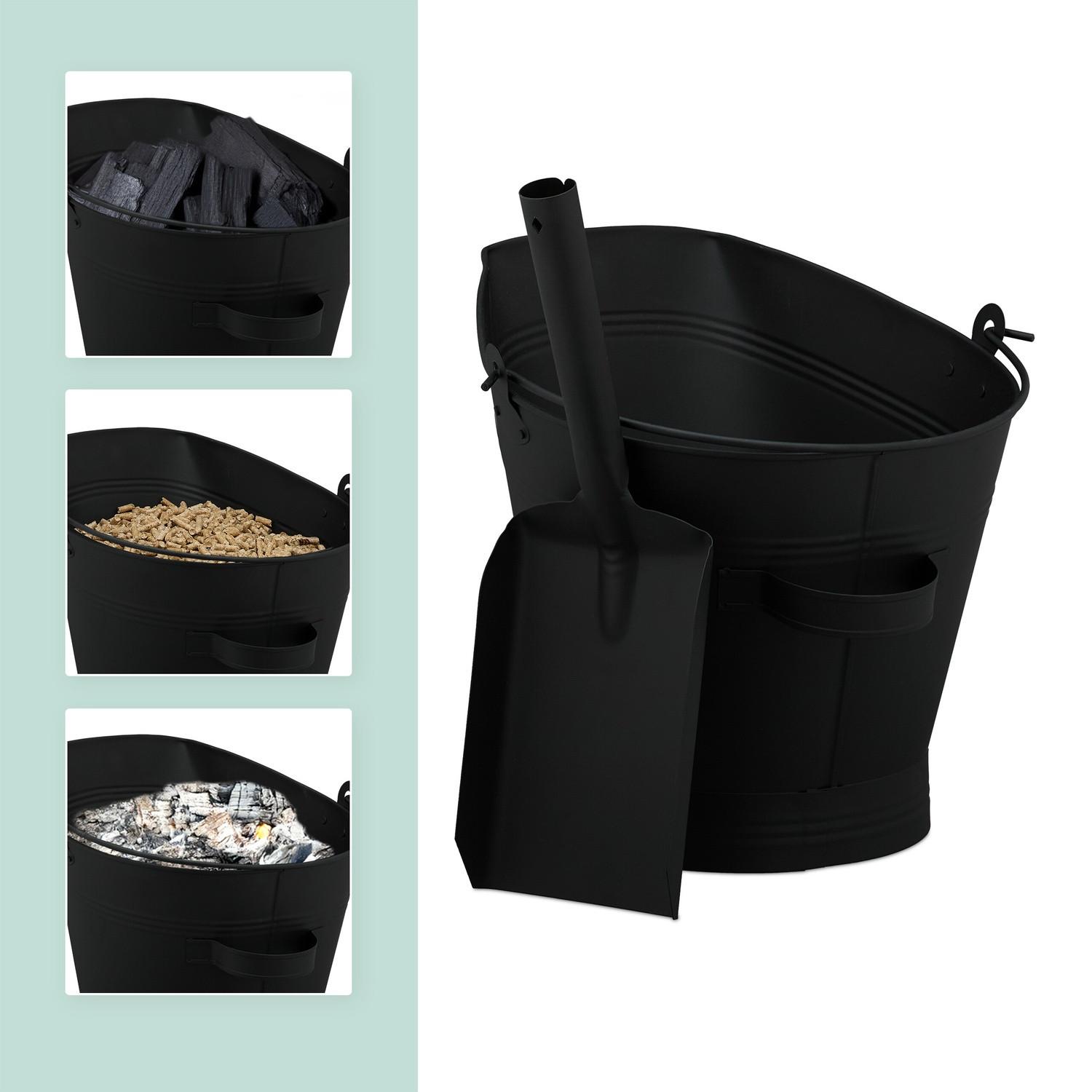 Northio Aschenbecher mit Schaufel 11 l