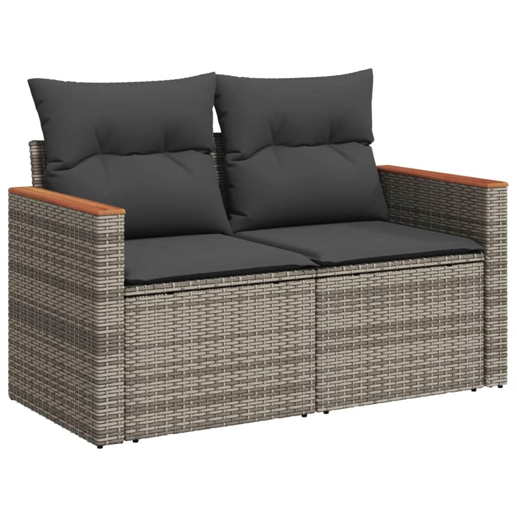 VidaXL Garten sofagarnitur poly-rattan