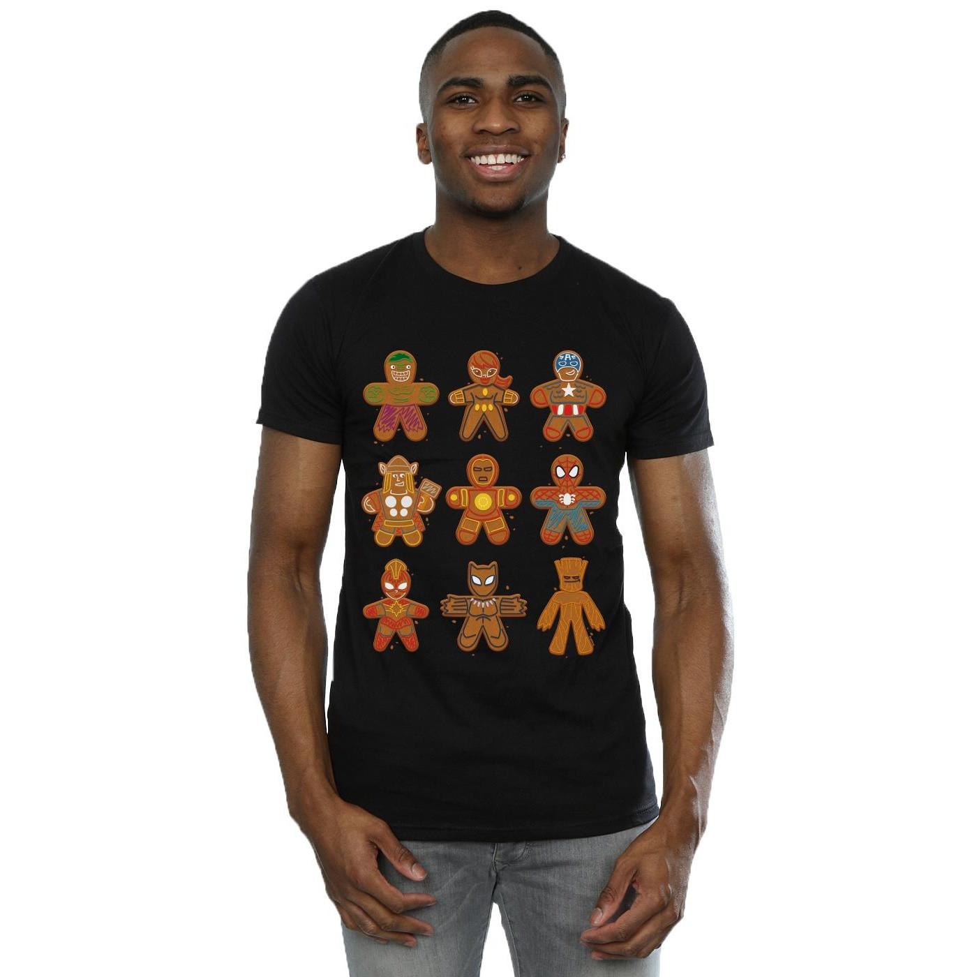 MARVEL Avengers Lebkuchen-Charakter T-Shirt