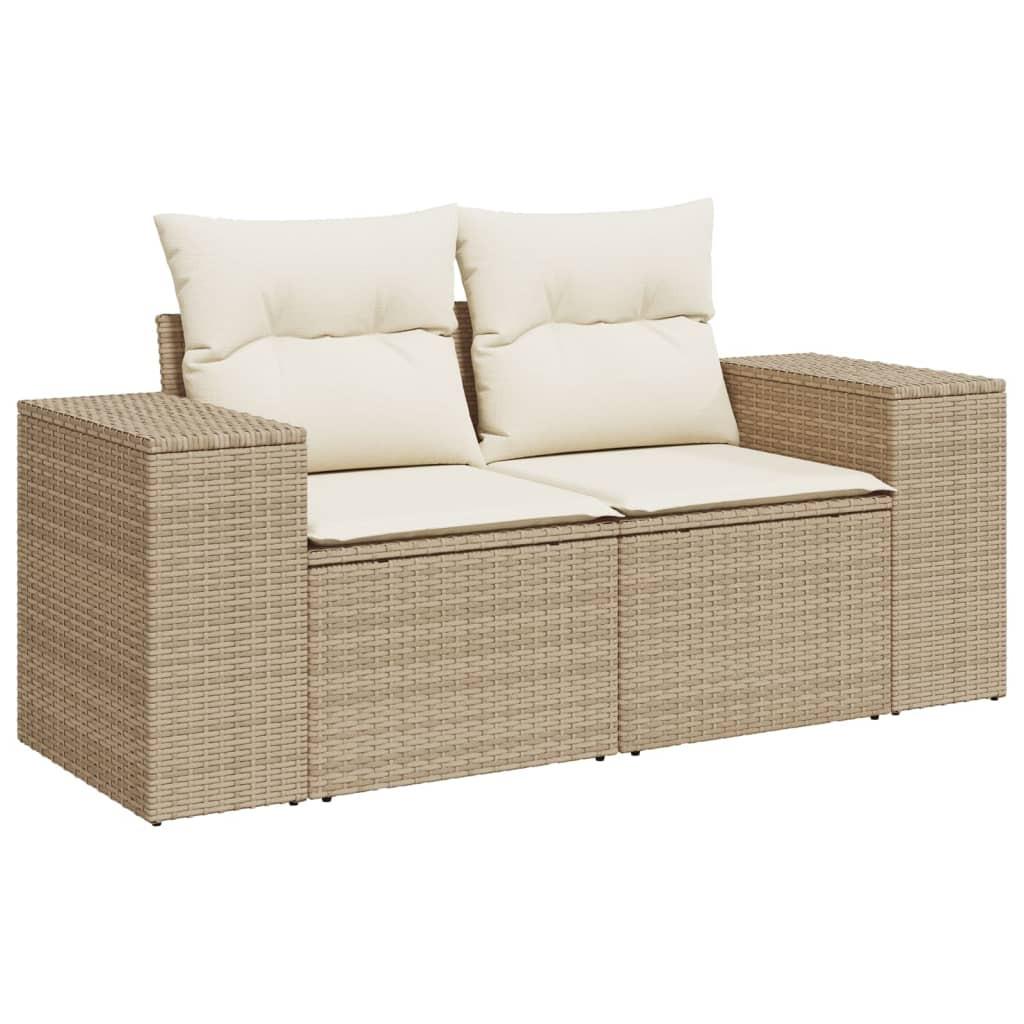 VidaXL Garten sofagarnitur poly-rattan