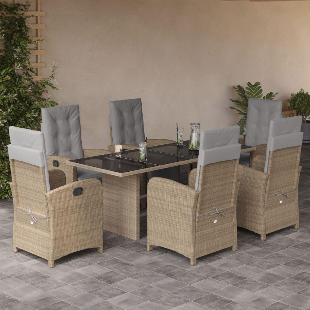 VidaXL Garten essgruppe poly-rattan
