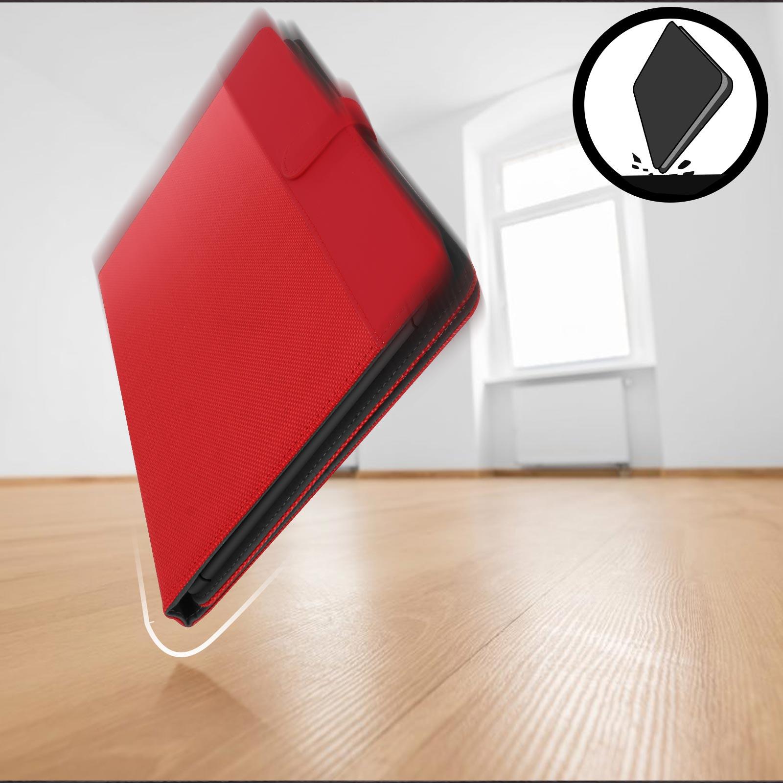Avizar Soft Klapphülle 7'' Tablets Rot