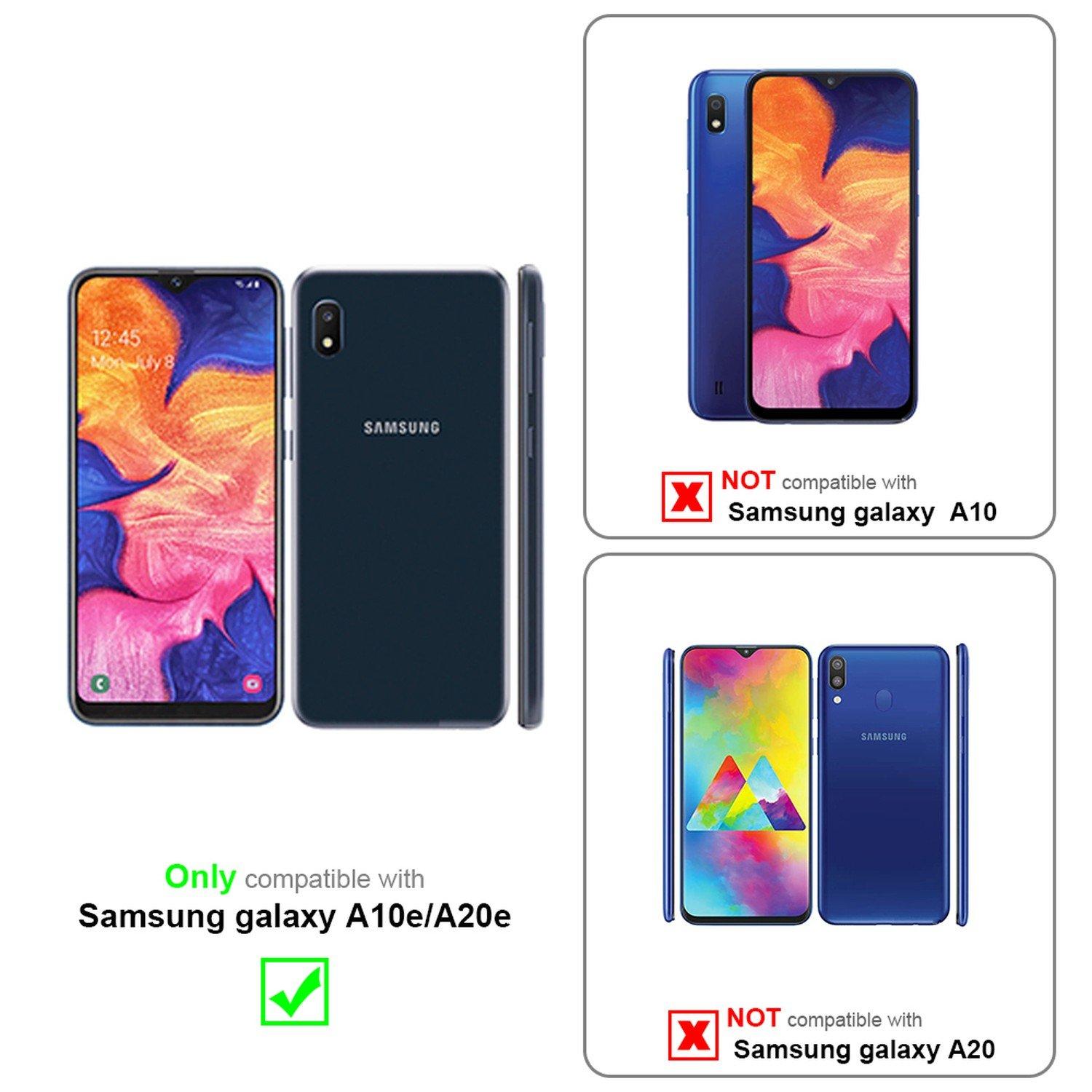 Cadorabo Hülle für Samsung Galaxy A10e / A20e TPU Silikon Liquid