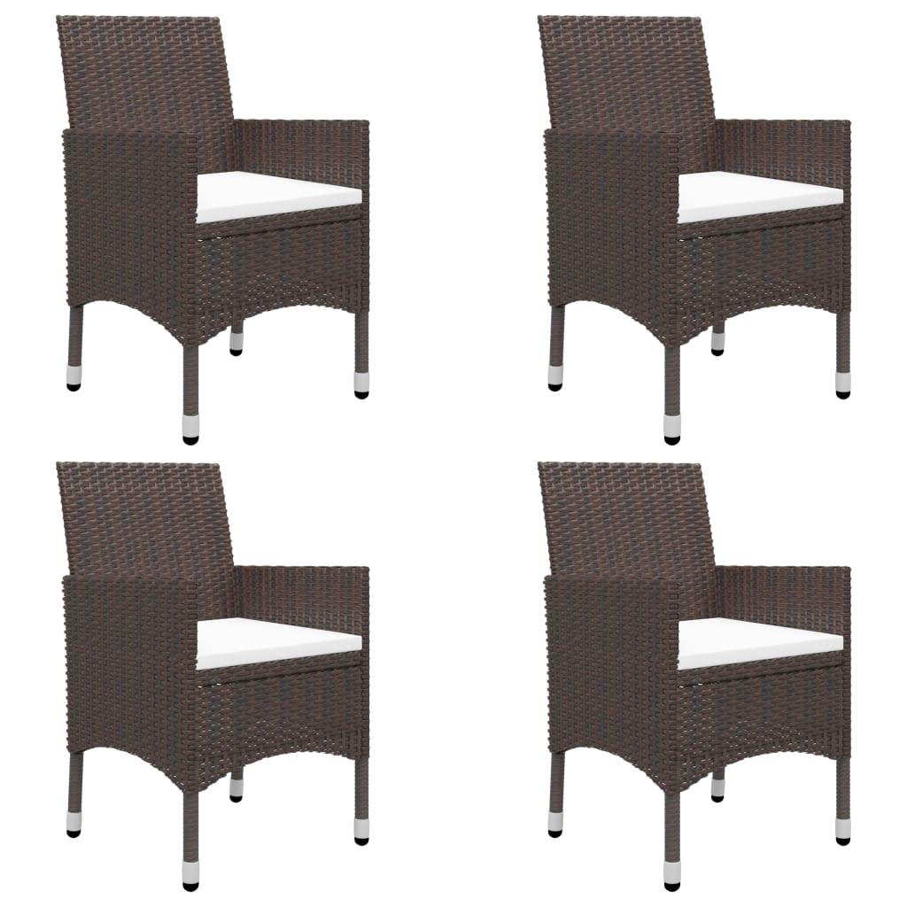 VidaXL Garten essgruppe rattan