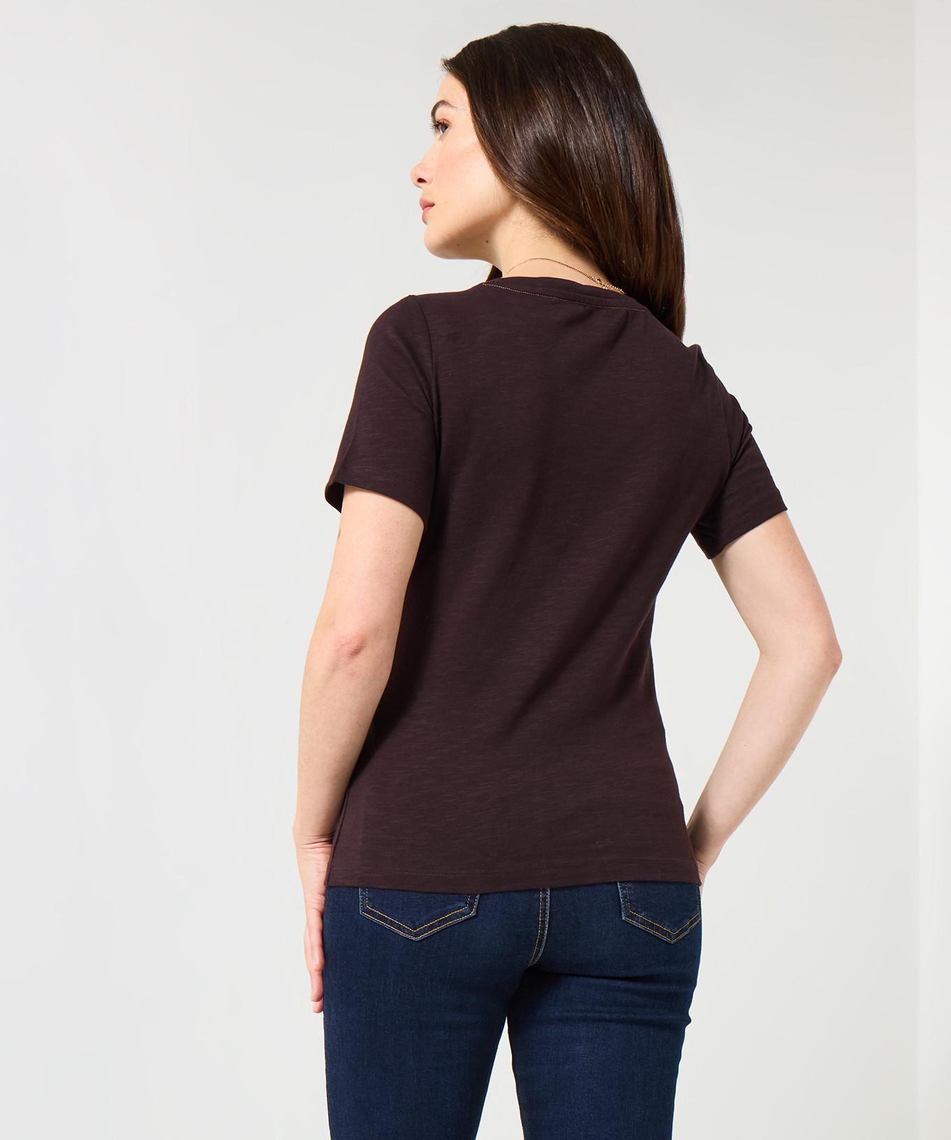Joe Browns Herbstliches Fuchs-T-Shirt mit Rundhals und kurzen Ärmeln