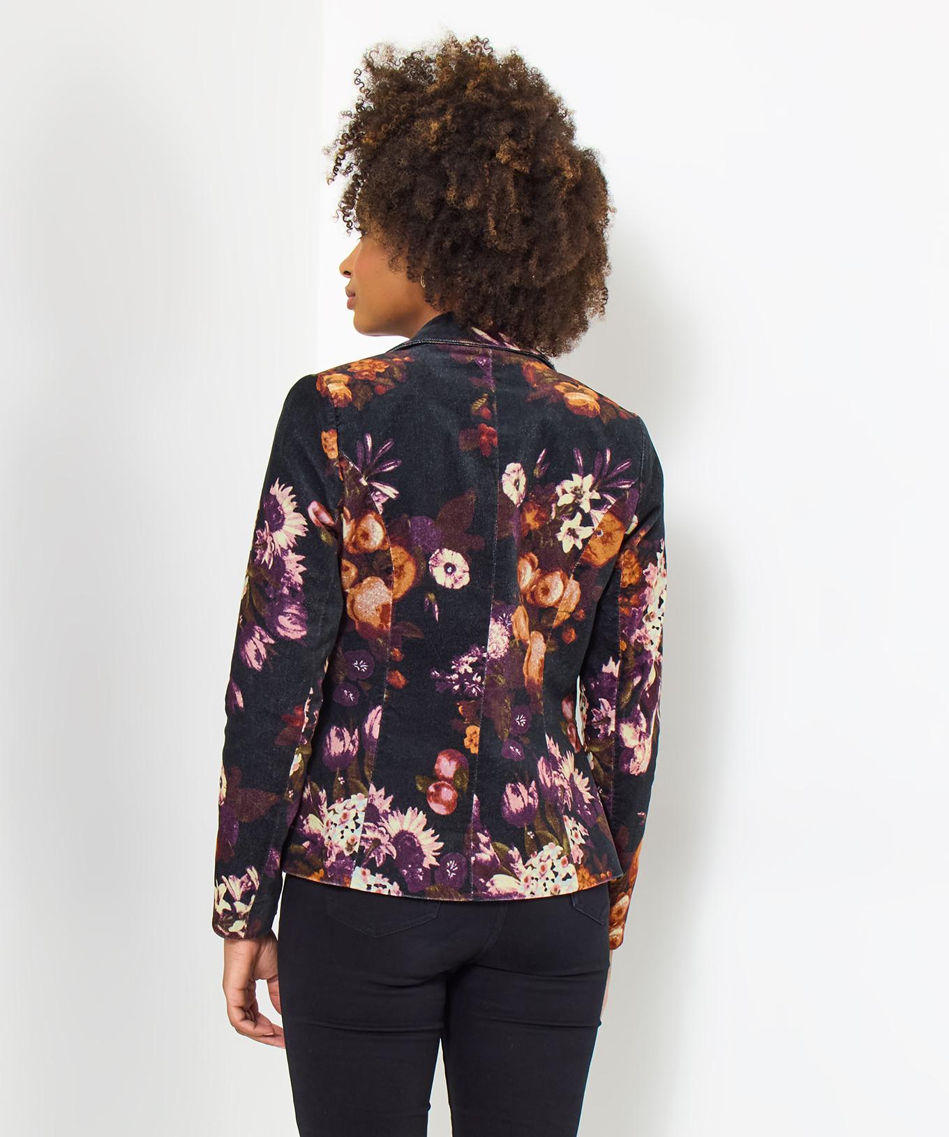 Joe Browns Moleskin-Blazer mit Fruchtmuster