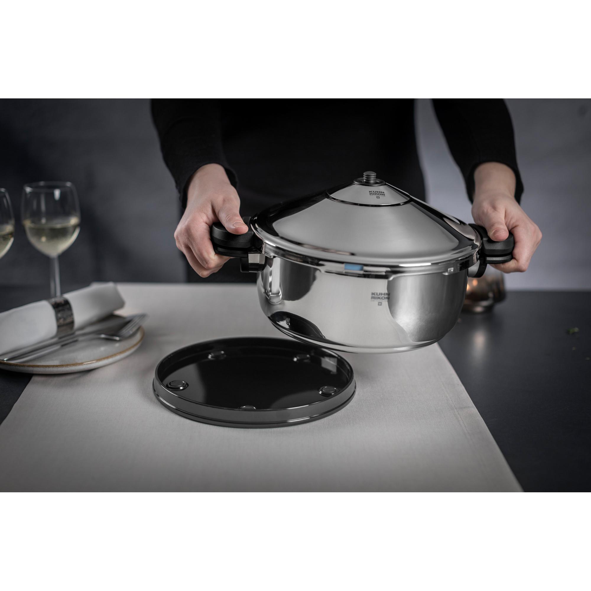 KUHN RIKON Dampfkochtopf Durotherm Pro Black
