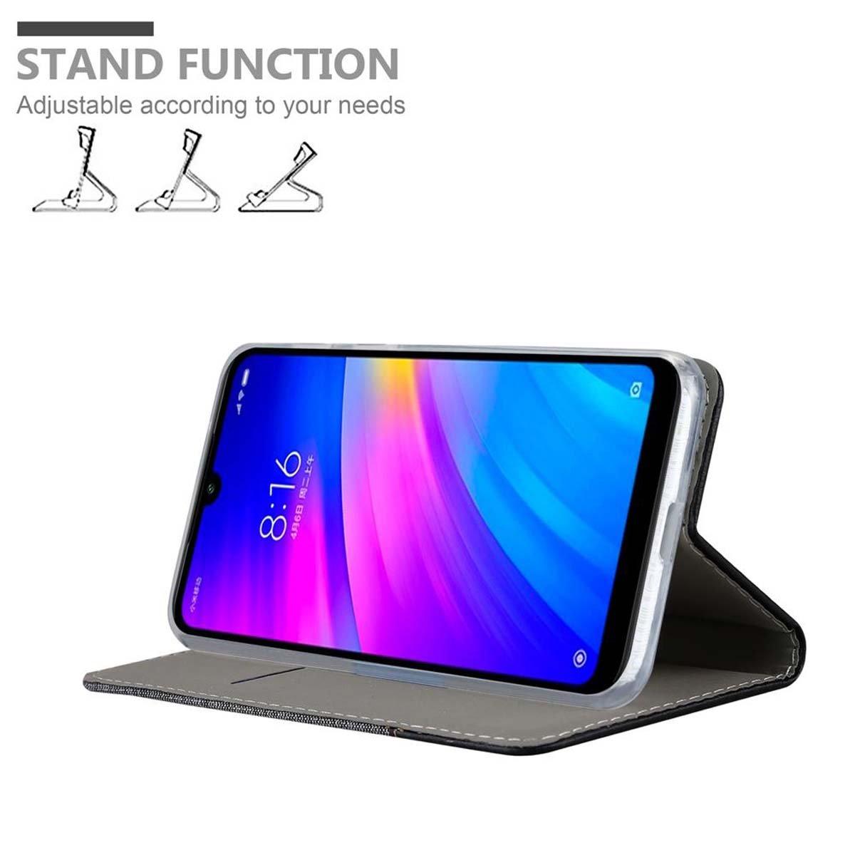 Cadorabo Hülle für Xiaomi RedMi 7 Magnetverschluss, Kartenfach