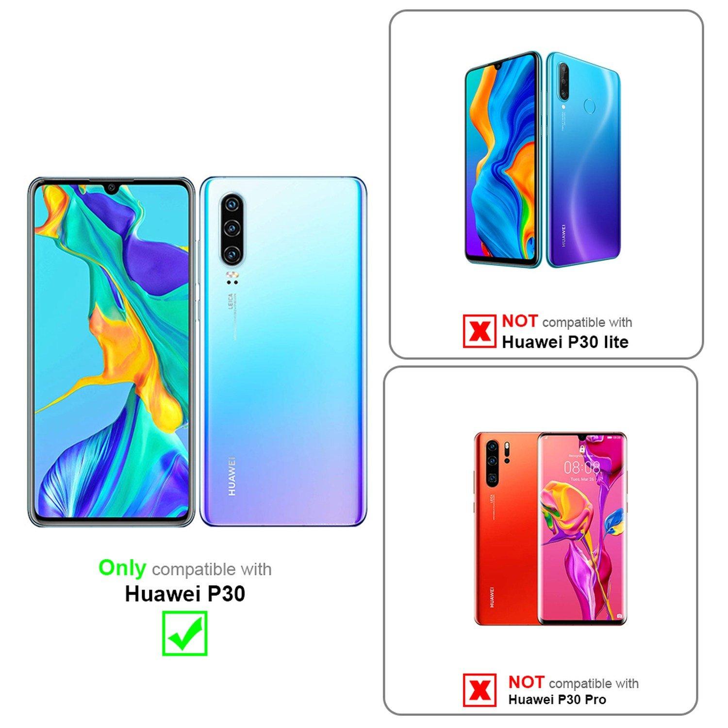 Cadorabo Hülle für Huawei P30 TPU Silikon Matt