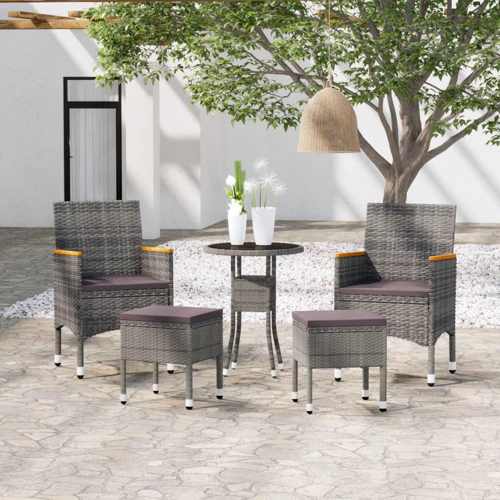 VidaXL Garten-lounge-set poly-rattan