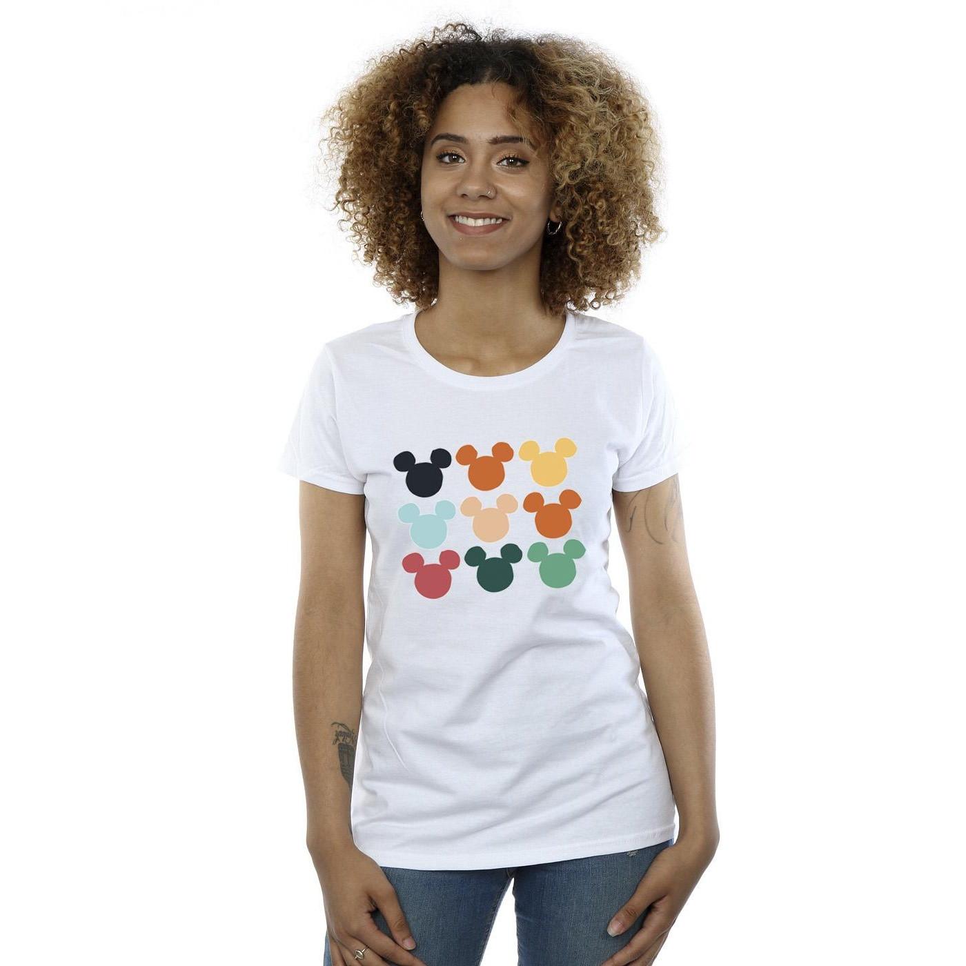 Disney T-Shirt mit Mickey Mouse Köpfen Print