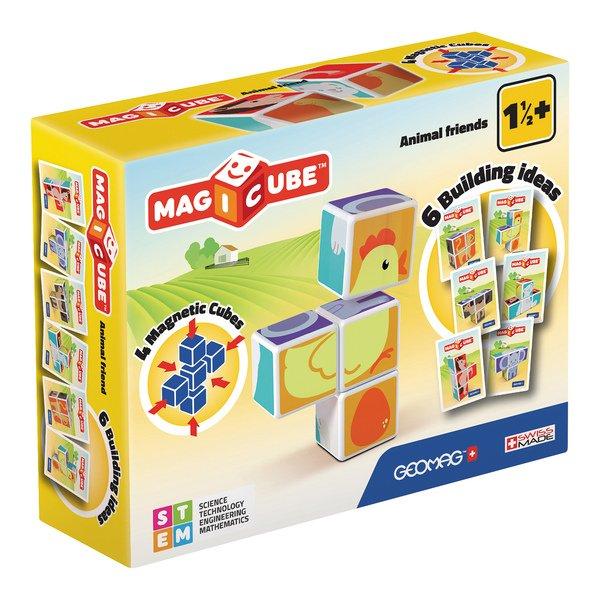 Geomag Magnetic Cubes - Animal Friends