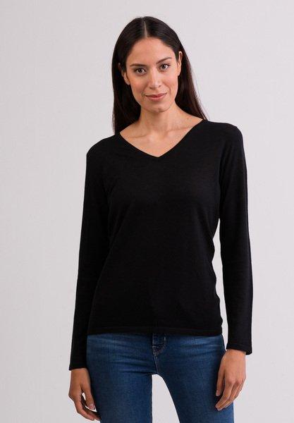 CASH-MERE.CH Kaschmir V-Ausschnitt Pullover