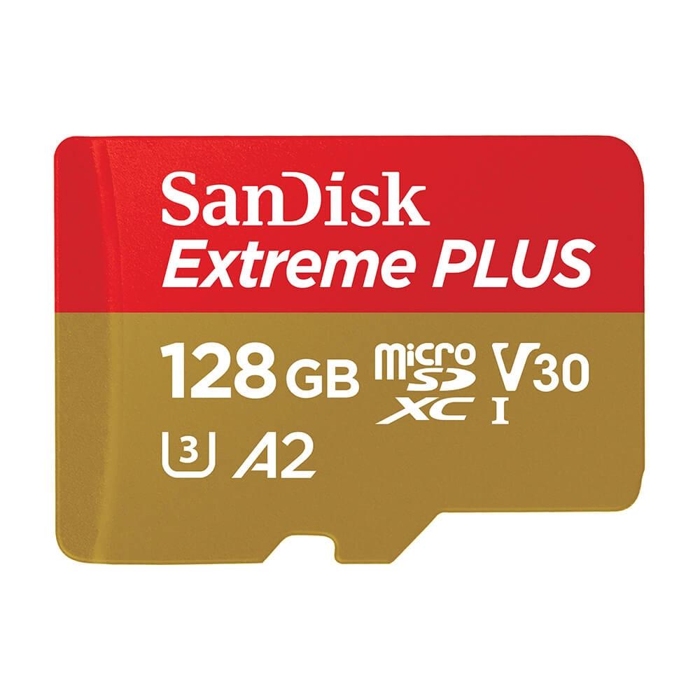 SanDisk SANDISK MicroSDXC Extreme Plus 128 GB 200 MB/s A2 C10 V30 UHS-I