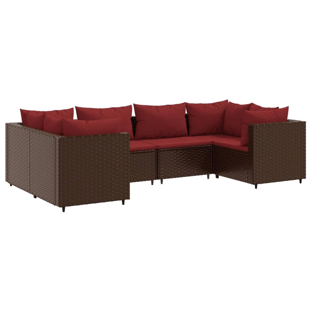 VidaXL Garten lounge set poly-rattan