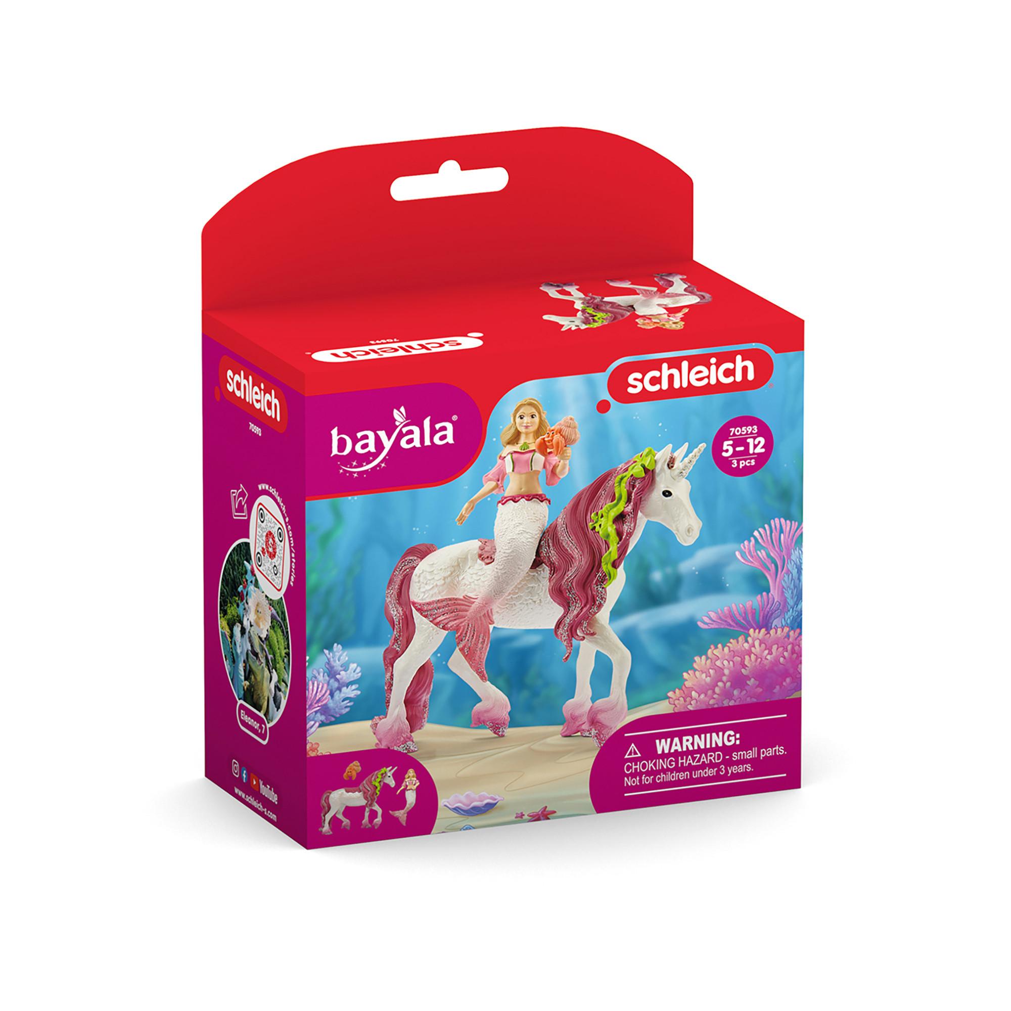 Schleich 70593 Meerjungfrau-Feya auf Unterwassereinhorn