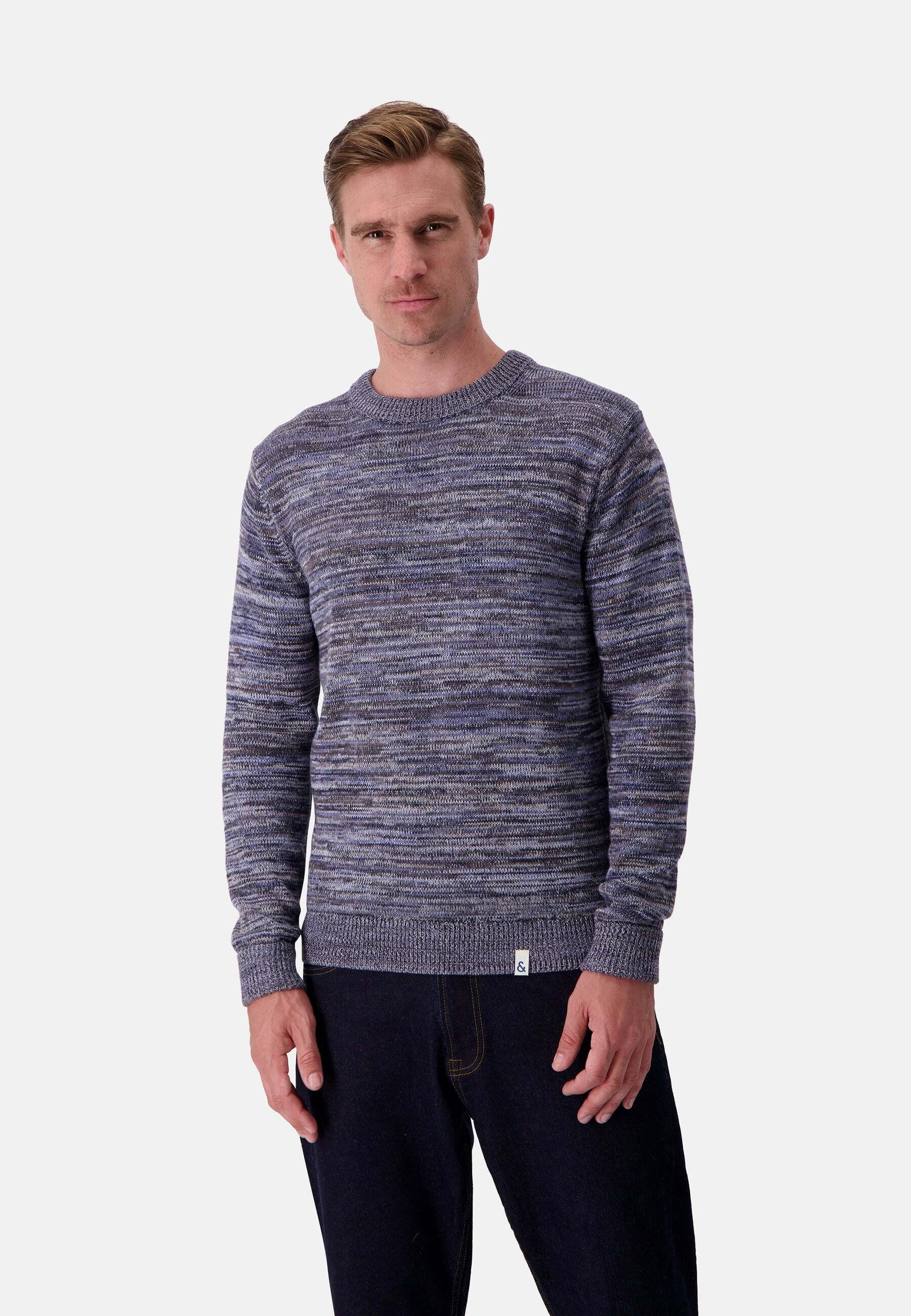 Colours & Sons Pullover Roundneck Mouliné