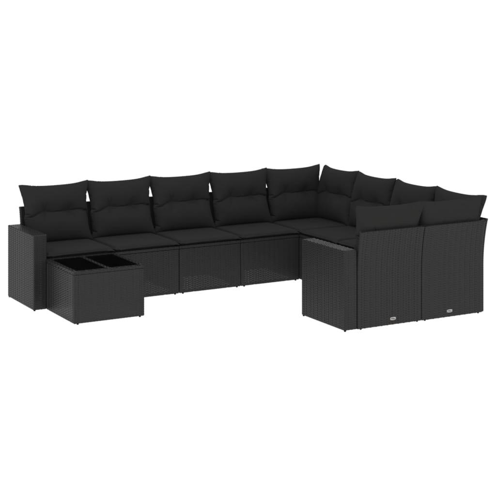 VidaXL Garten sofagarnitur poly-rattan