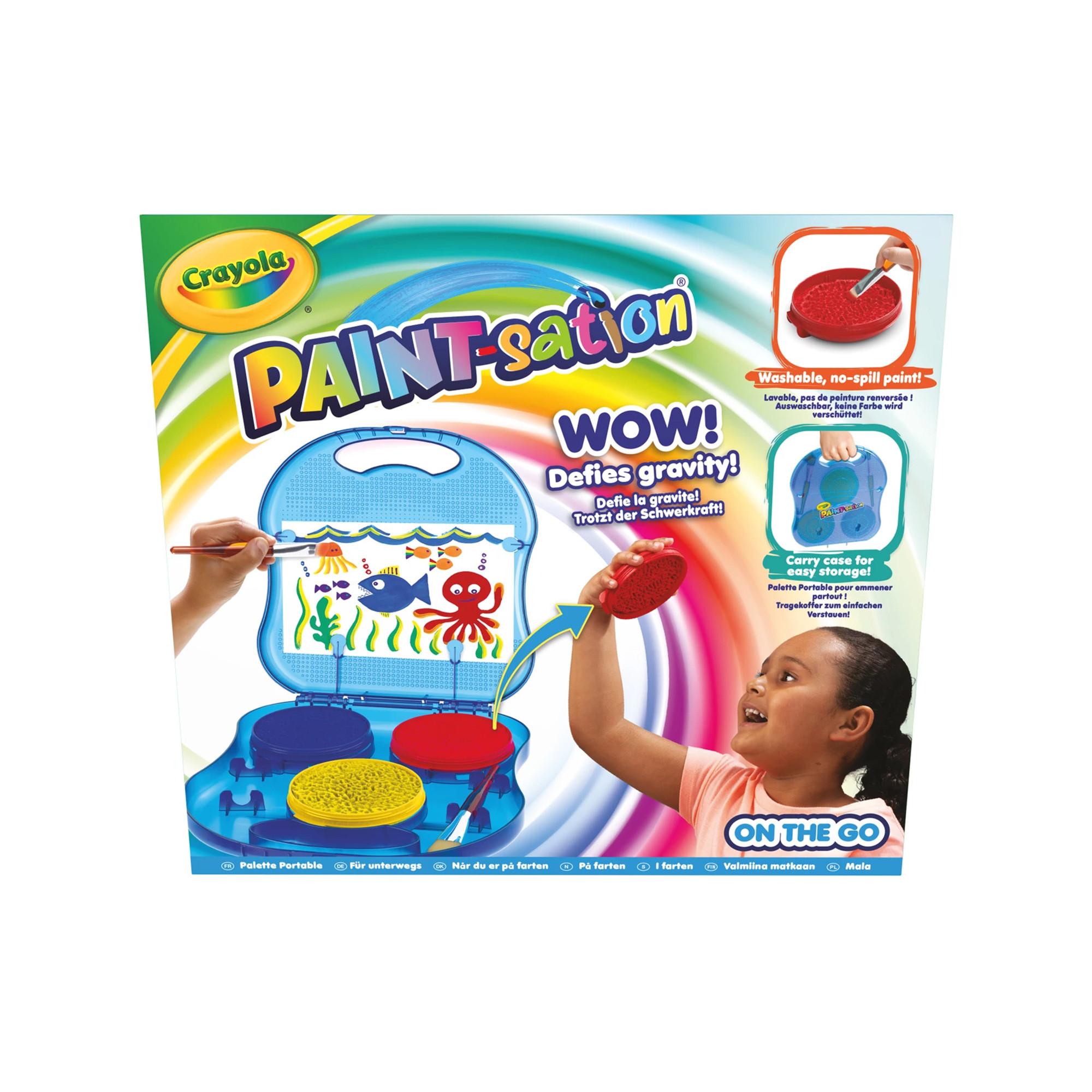 Crayola Paint-Sation Malkoffer On the Go