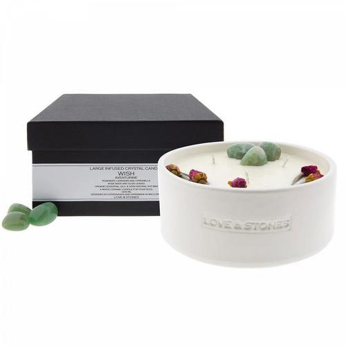 Love&Stones Duftkerze L Aventurine Wish